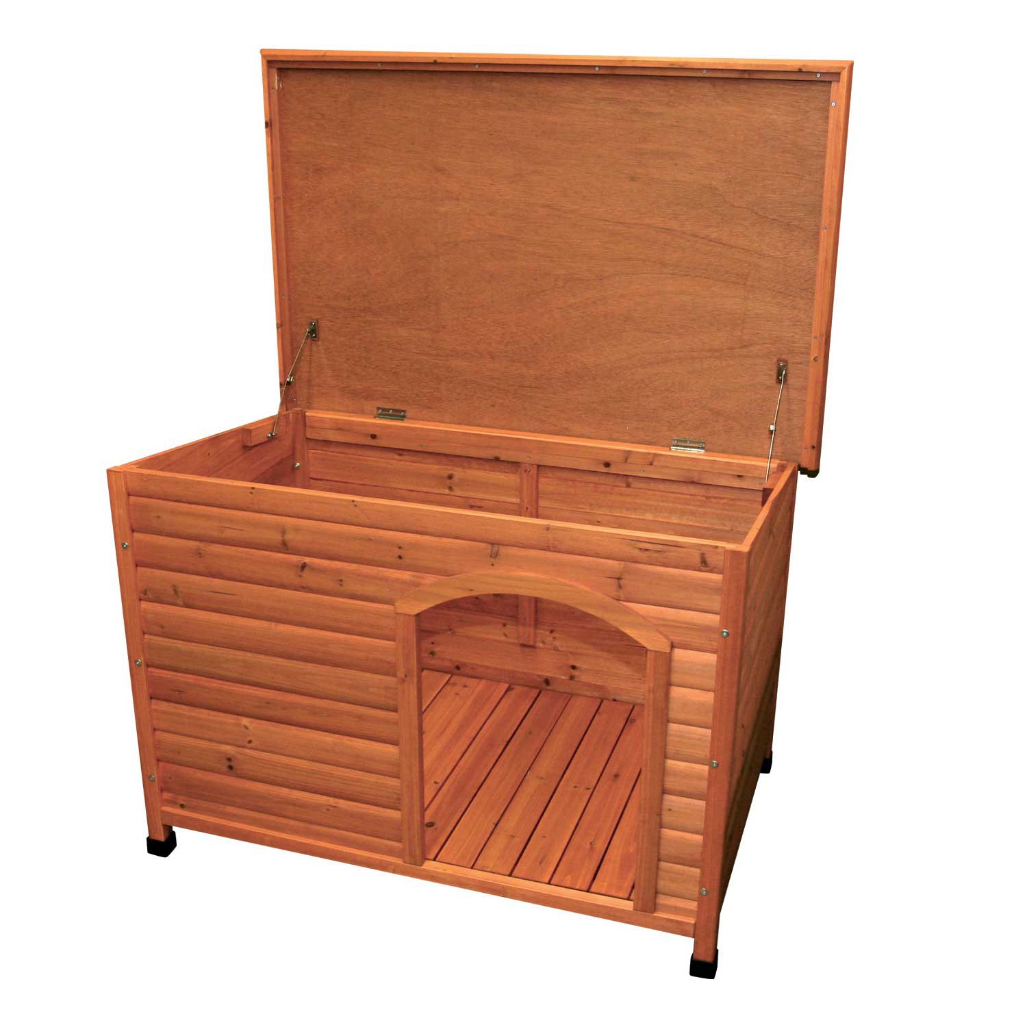 Trixie Natura Flat Roof Dog House 40 75 L X 26 75 W X 28 25 H