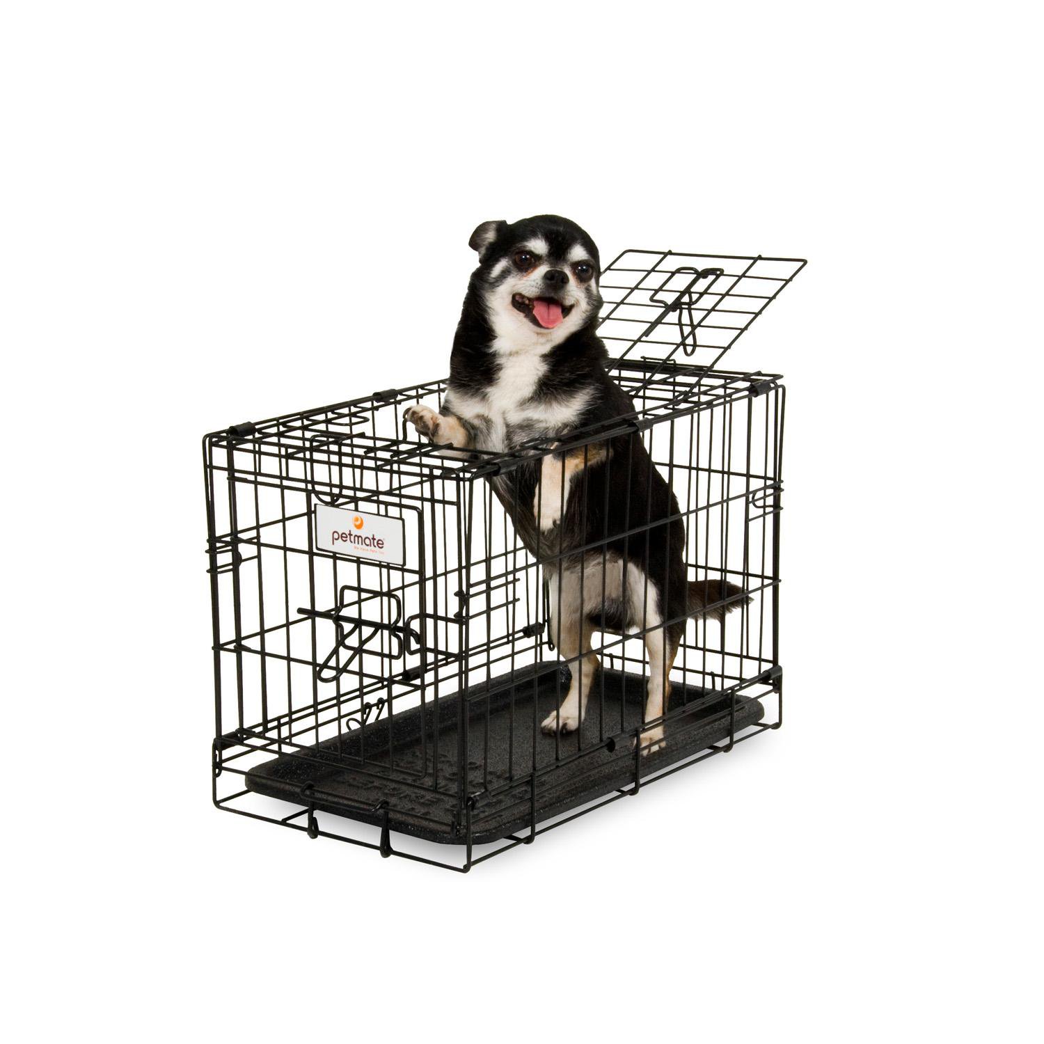 Petmate 2 Door Training Retreat Wire Dog Kennel In Black Petco