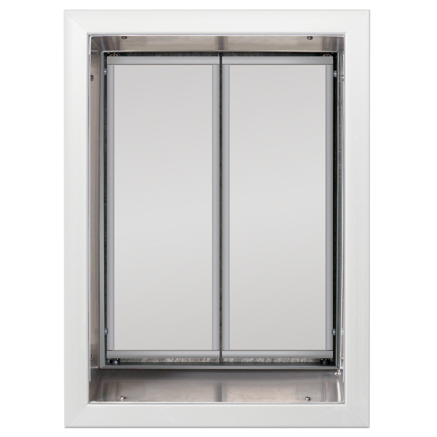 Plexidor Wall Mount Pet Door In White X Large Petco