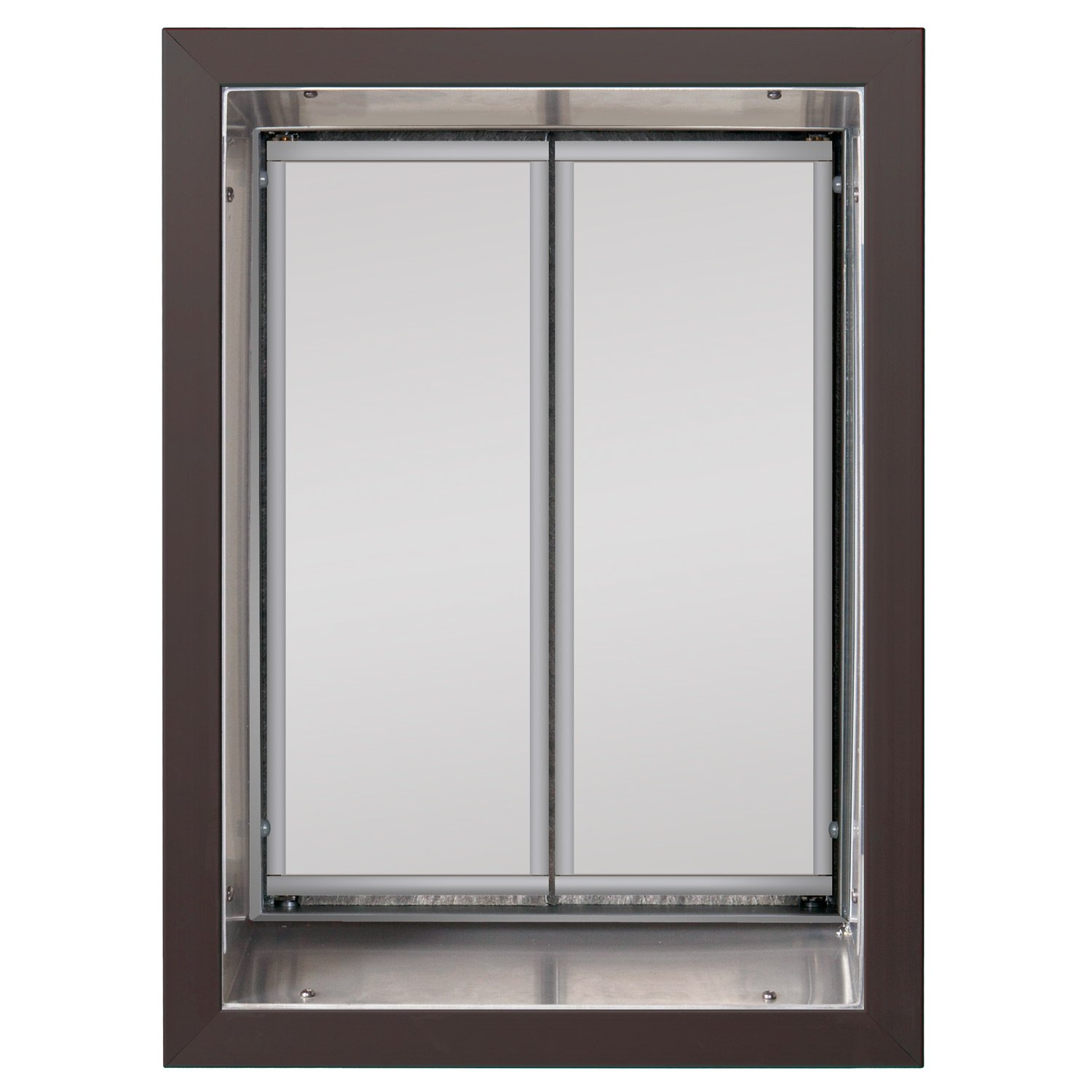 Plexidor Wall Mount Pet Door in Bronze Petco