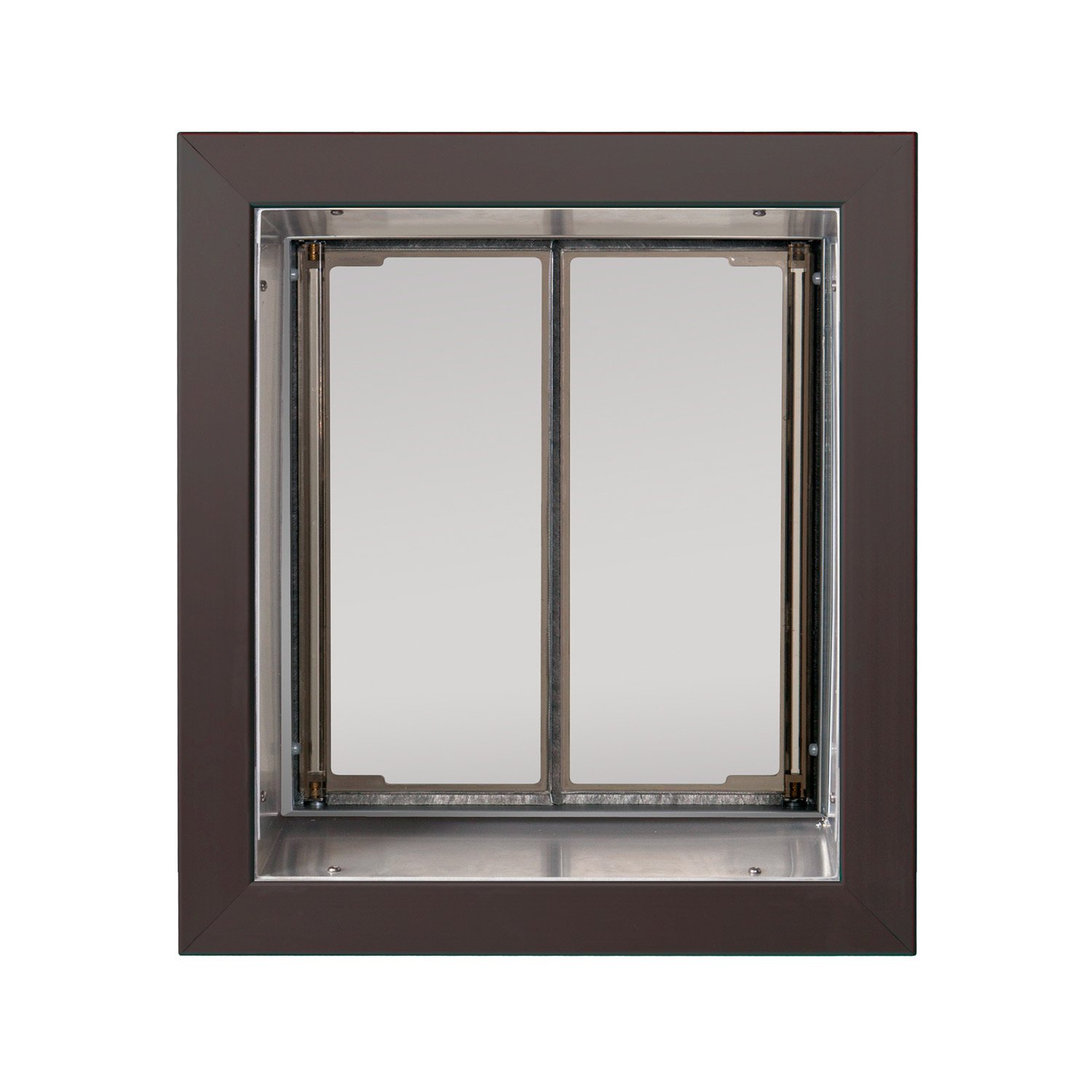 Plexidor Wall Mount Pet Door In Bronze Medium Petco