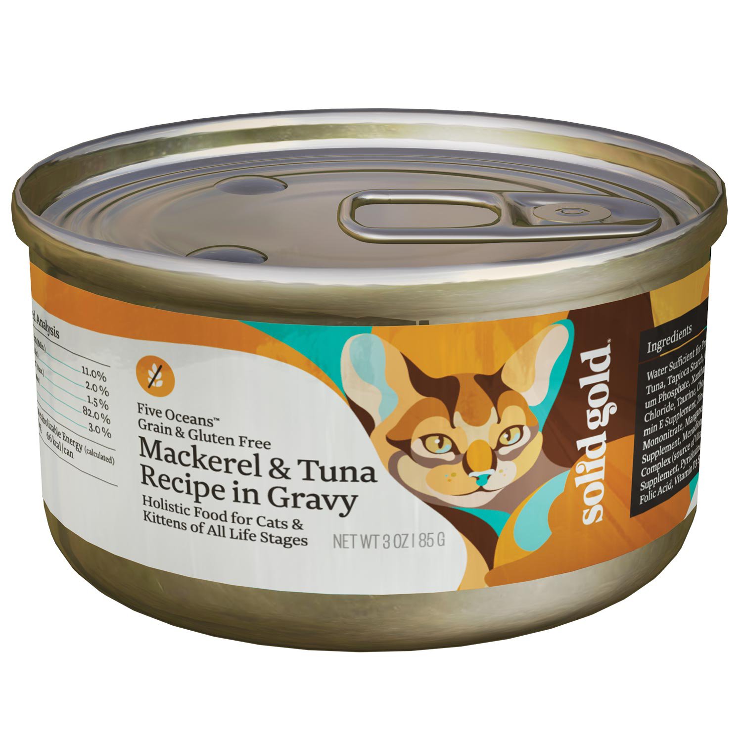 canned mackerel for cats