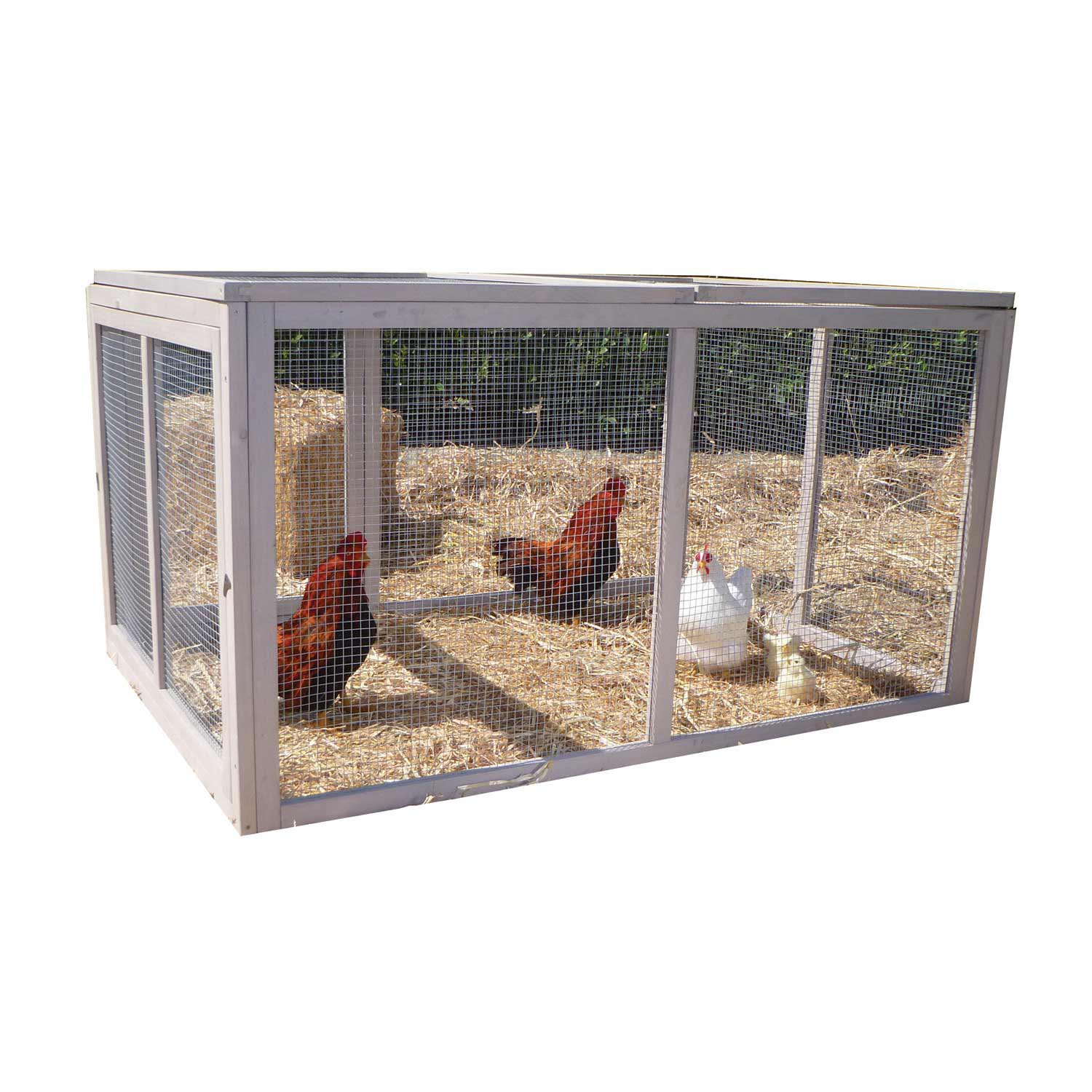 Precision Pet Extreme Hen House Pen In Taupe