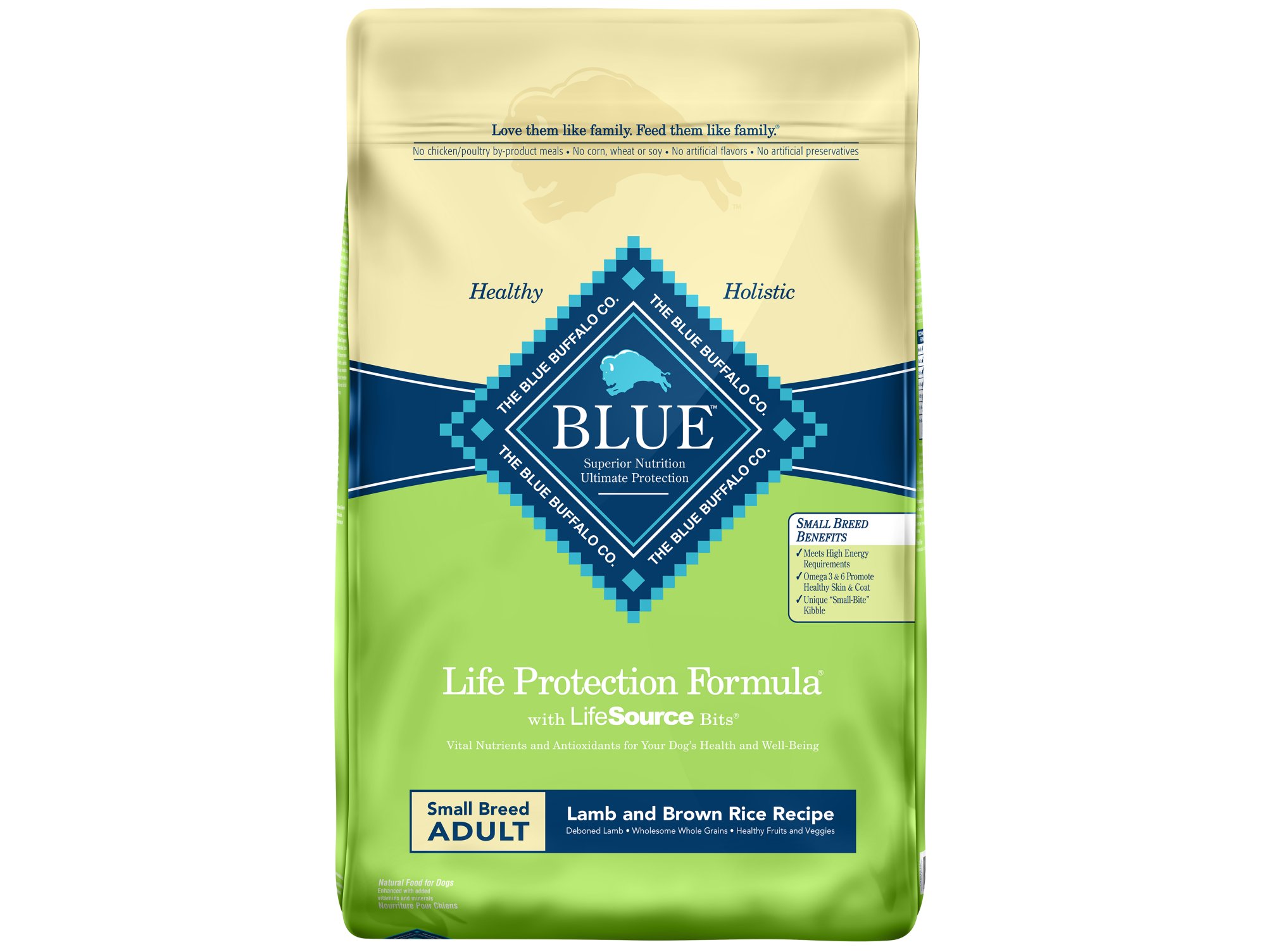 Blue Buffalo Blue Life Protection Formula Adult Small Breed Lamb & Brown Rice Recipe Dry Dog