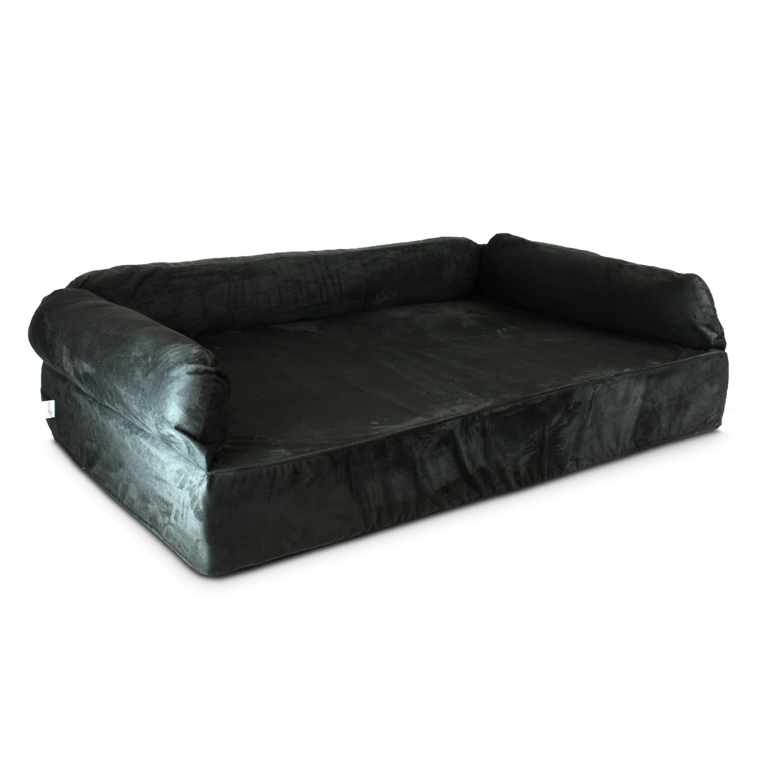 Snoozer Luxury Sofa With Memory Foam In Black 54 L X 36 W Petco
