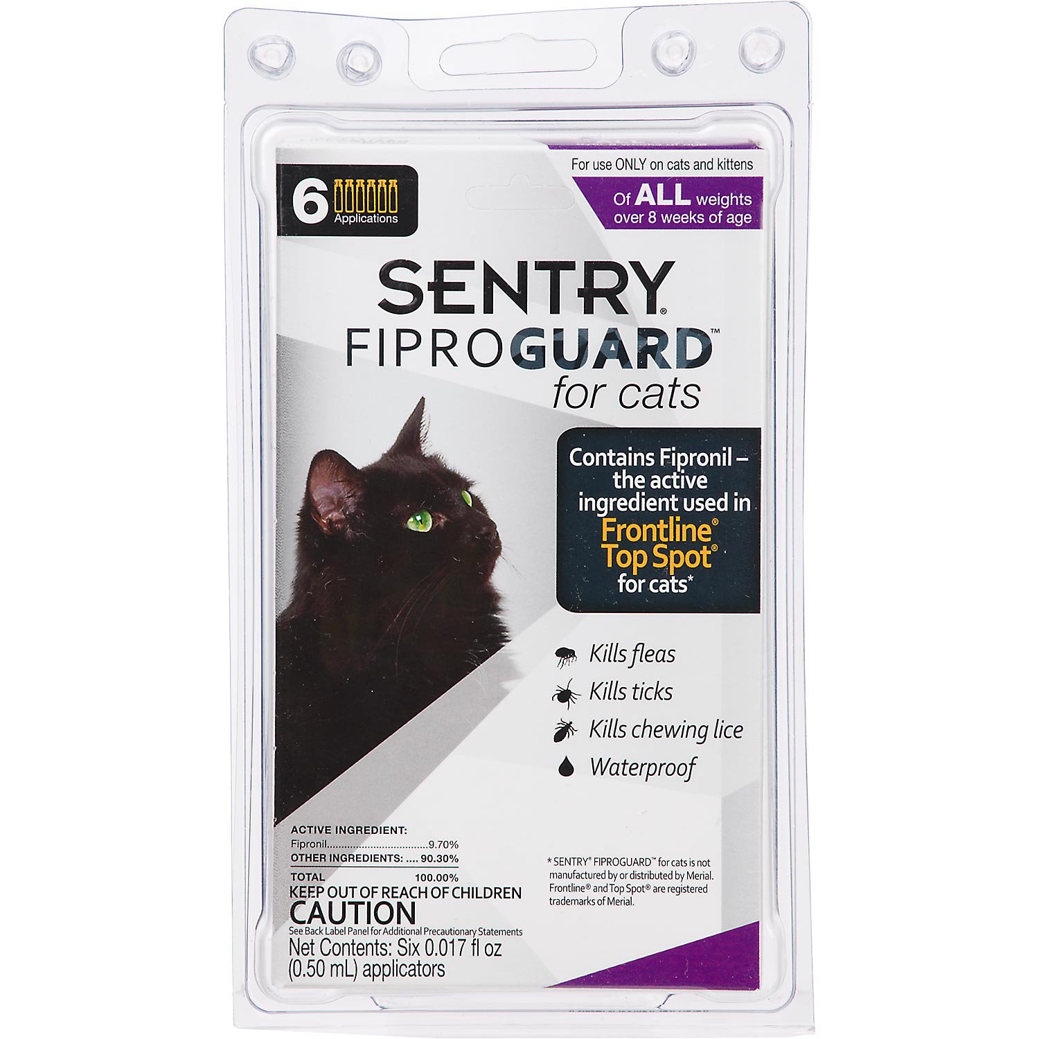 Sentry Fiproguard For Cats Vs Frontline