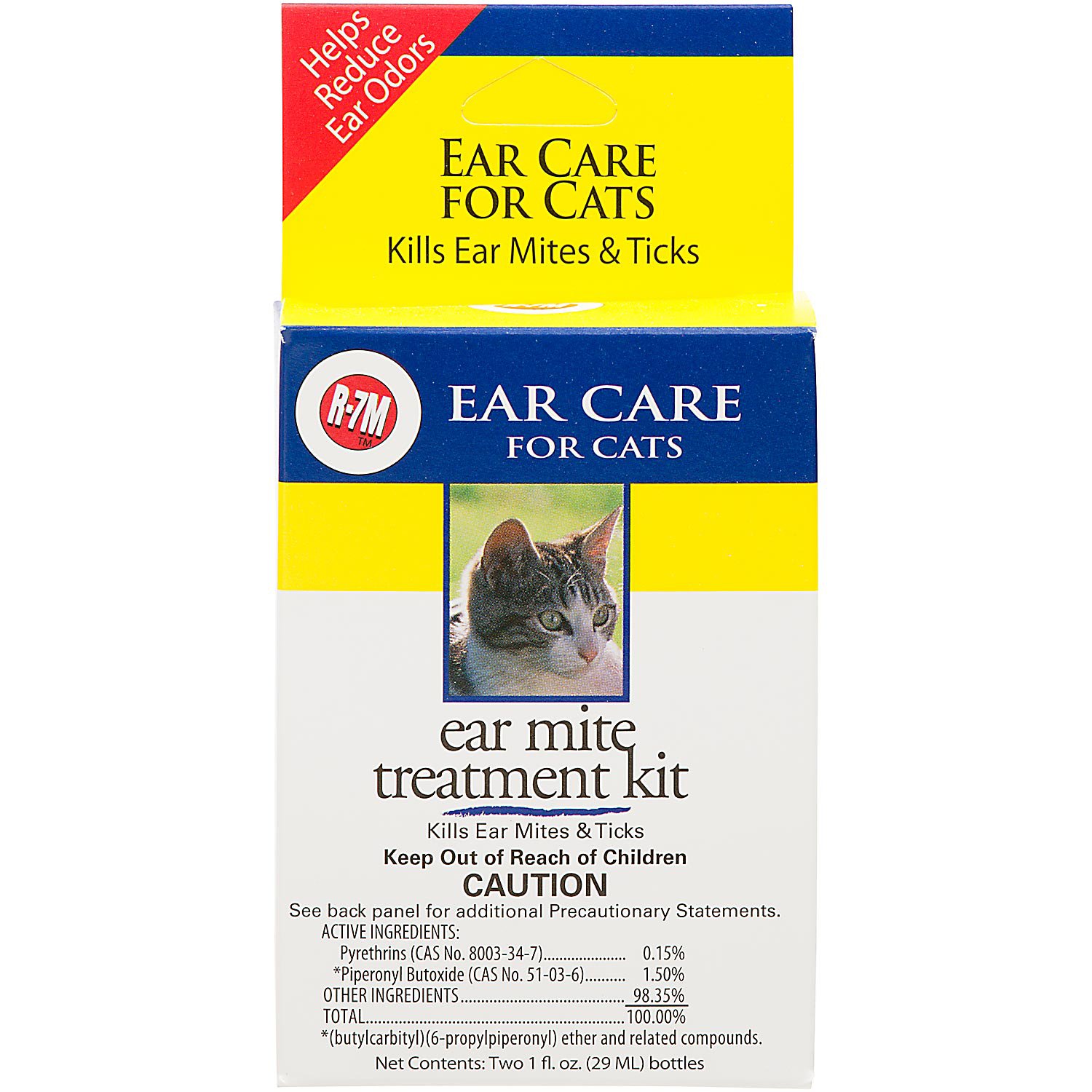 R-7M Ear Mite Cat Treatment Kit | Petco