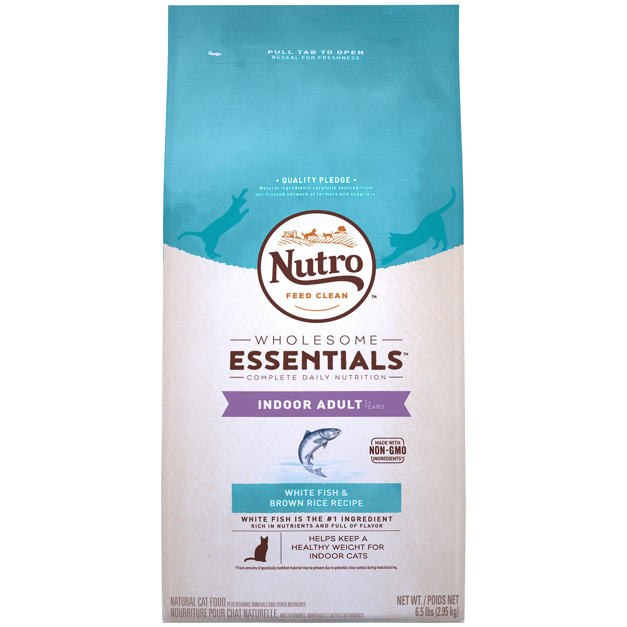 UPC 079105117593 product image for Nutro Natural Choice Whitefish & Whole Brown Rice Indoor Adult Cat Food, 6.5 lbs | upcitemdb.com