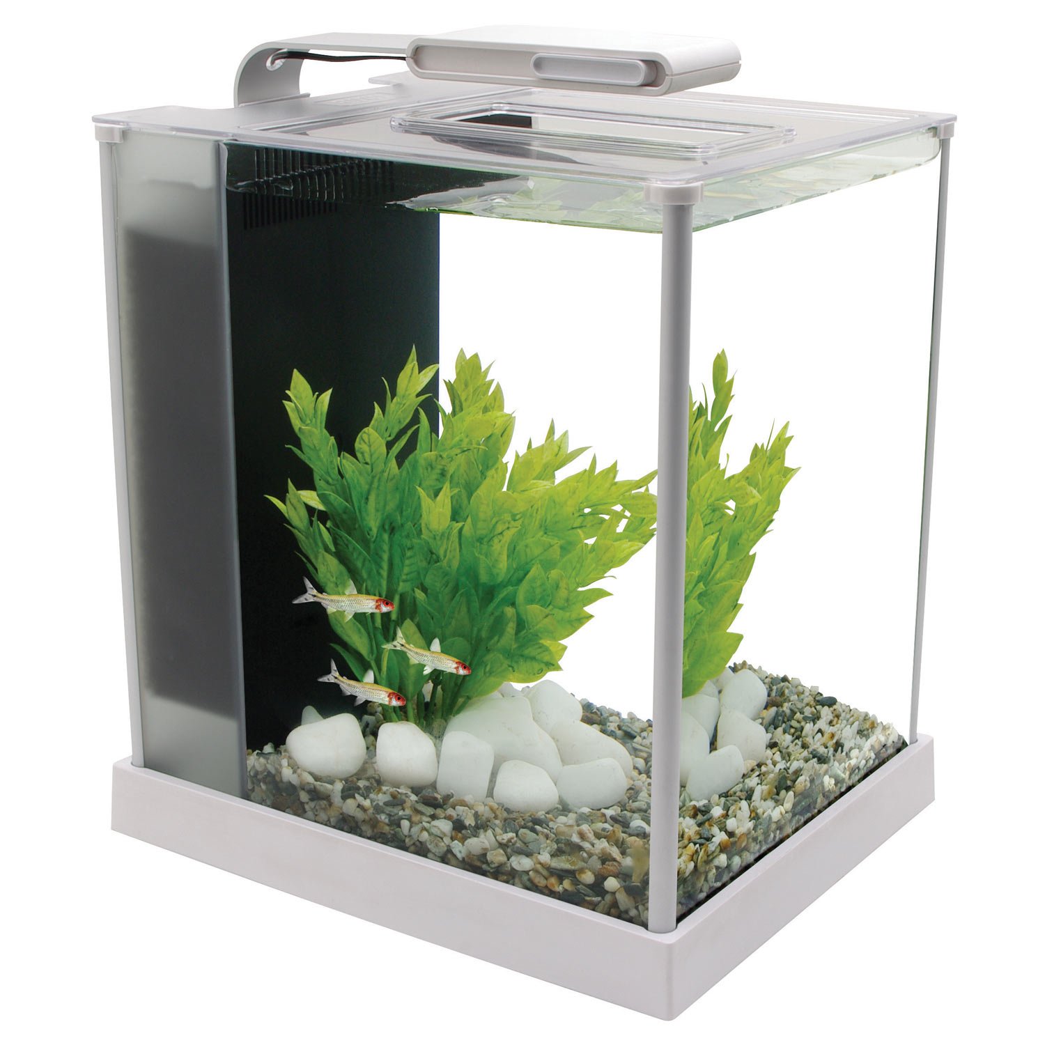Fluval Spec III Aquarium Kit in White Petco -> Aquarium Table Basse Occasion Fluval Spec III Aquarium Kit in White Petco -> Aquarium Table Basse Occasion
