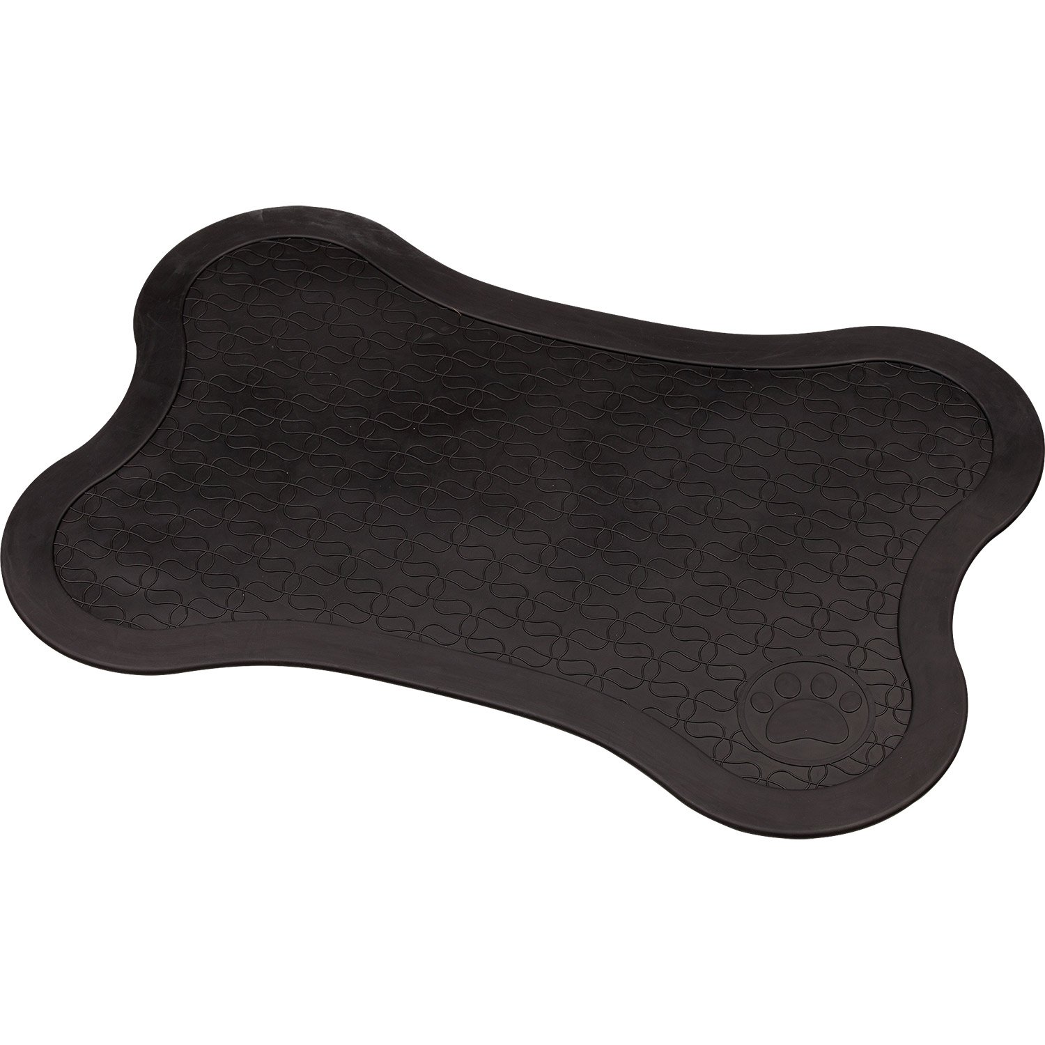 UPC 800443920794 product image for Bowlmates by Petco X-Small/Small Black Placemat () | upcitemdb.com