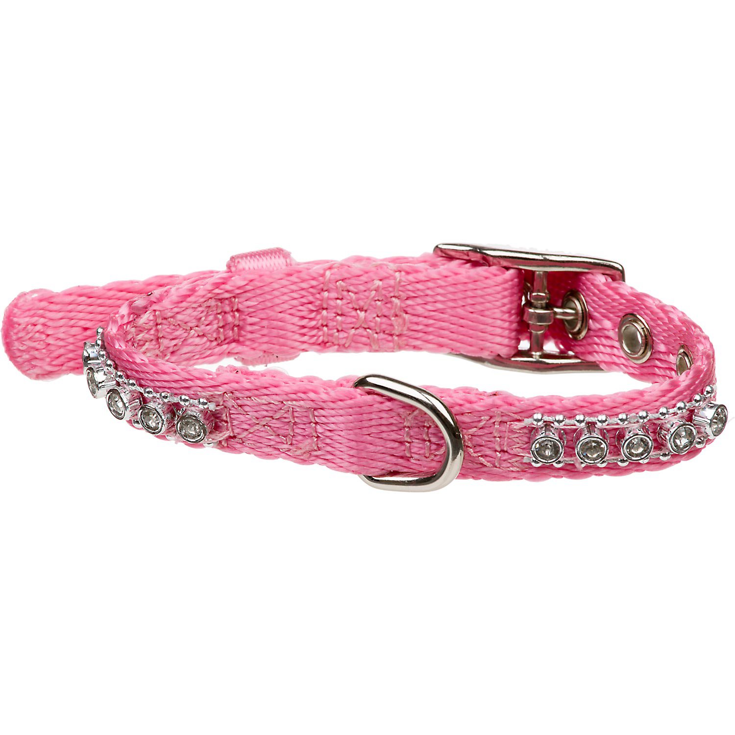 UPC 800443921593 product image for Petco Jeweled Nylon Dog Collar in Pink (X-Small; 1/2