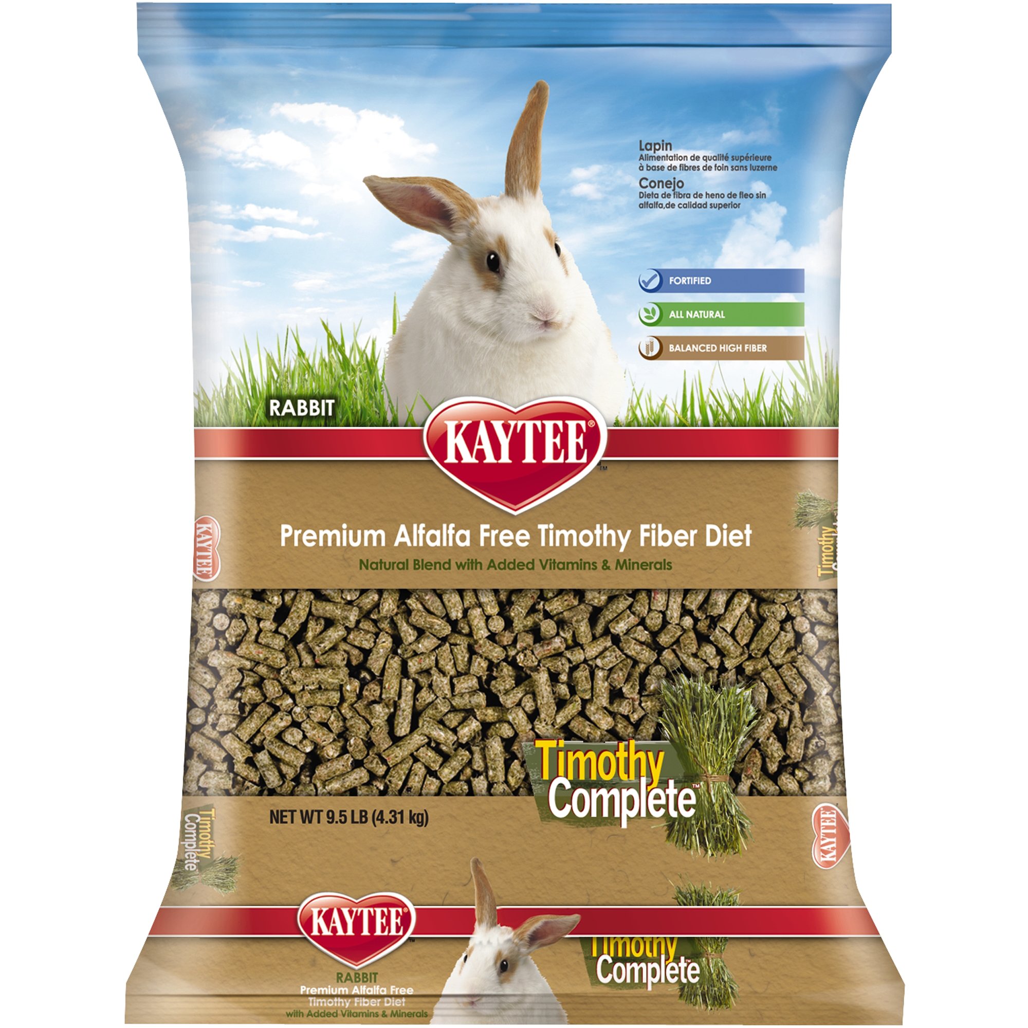 Kaytee Timothy Complete Rabbit Food 95 Lbs Petco - 