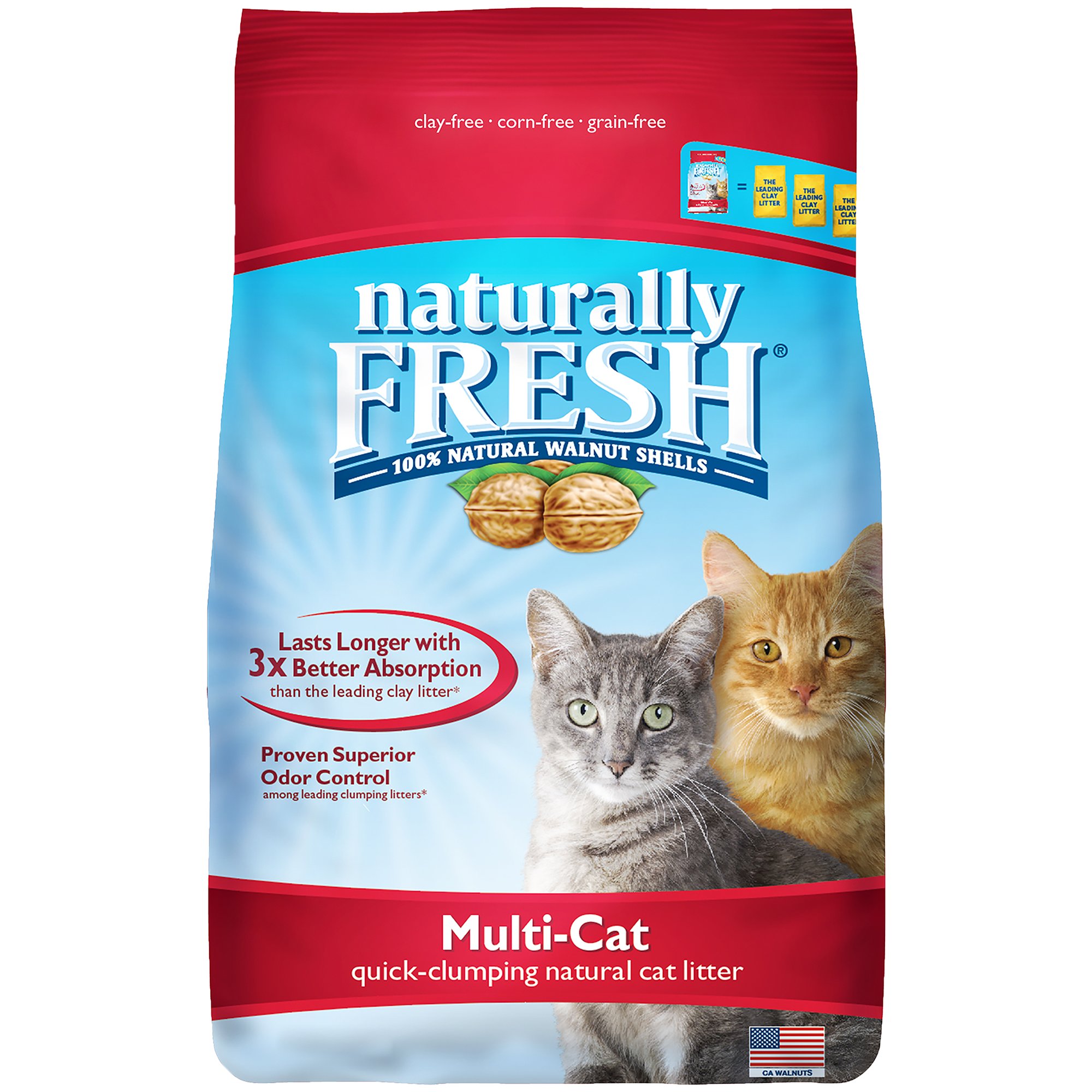 Blue Buffalo Blue Naturally Fresh MultiCat QuickClumping Formula Cat