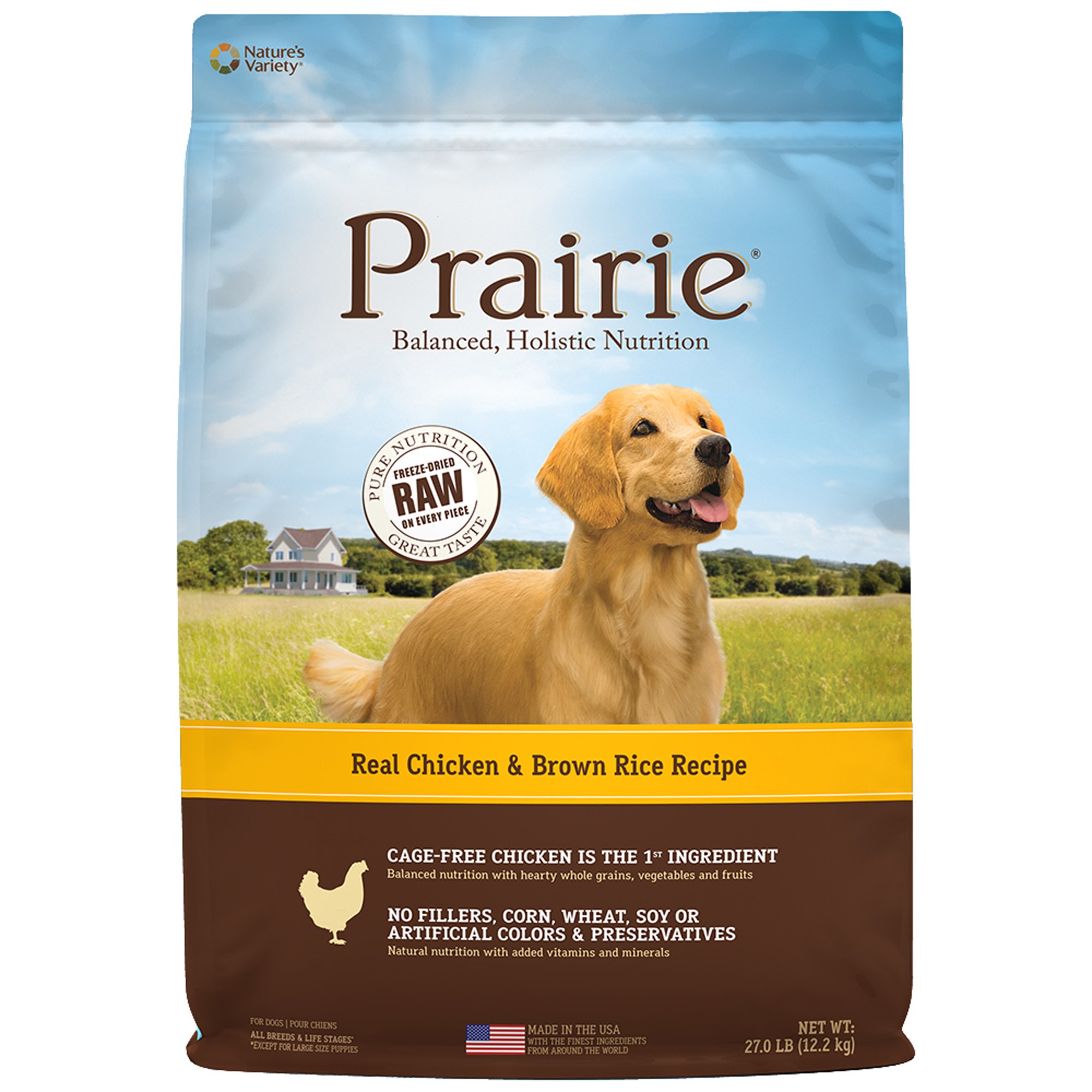 Nature's Variety Prairie Chicken & Brown Rice Dog Food | Petco