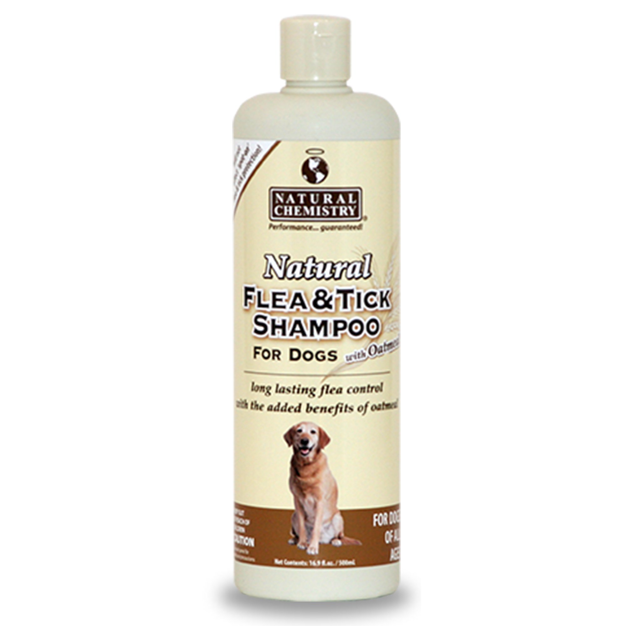 Natural Chemistry Natural Flea & Tick Shampoo with Oatmeal for Dogs | Petco