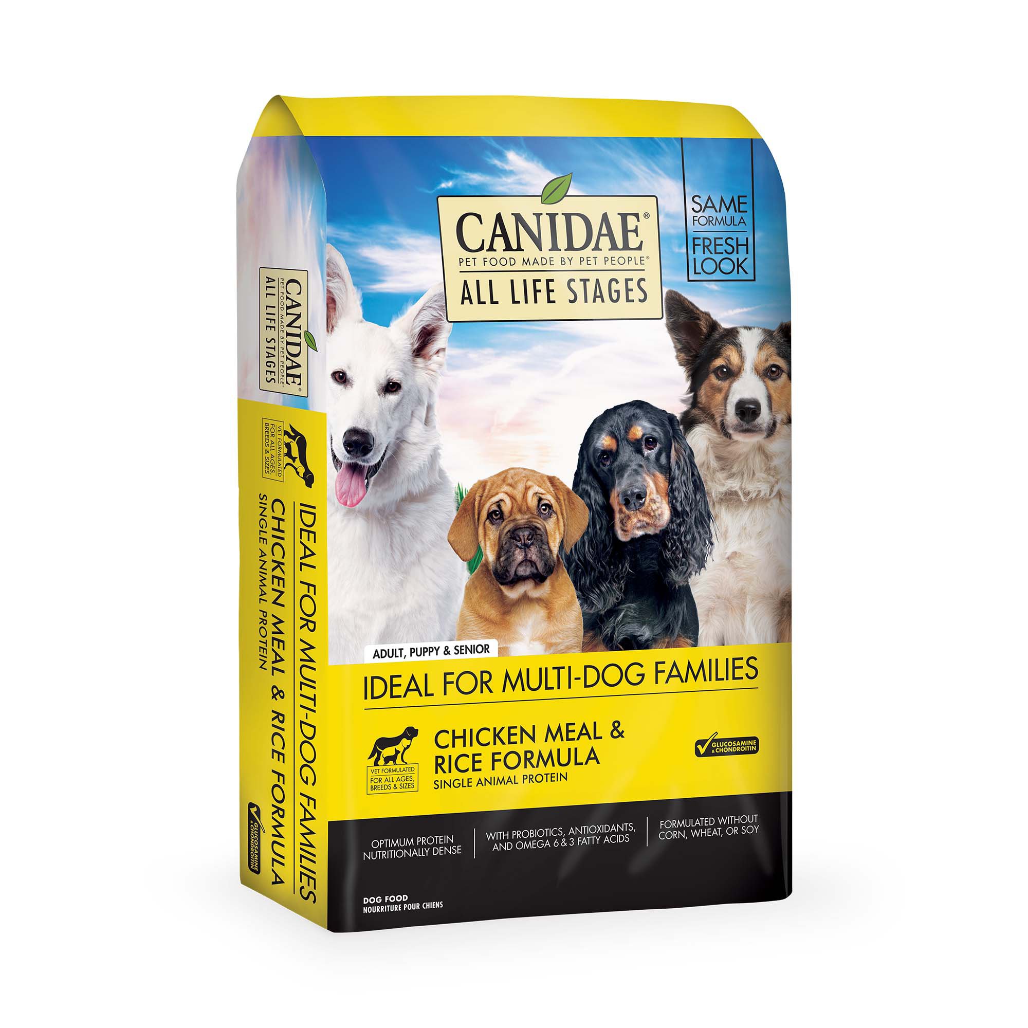 CANIDAE All Life Stages Chicken Meal & Rice Formula Dog ...