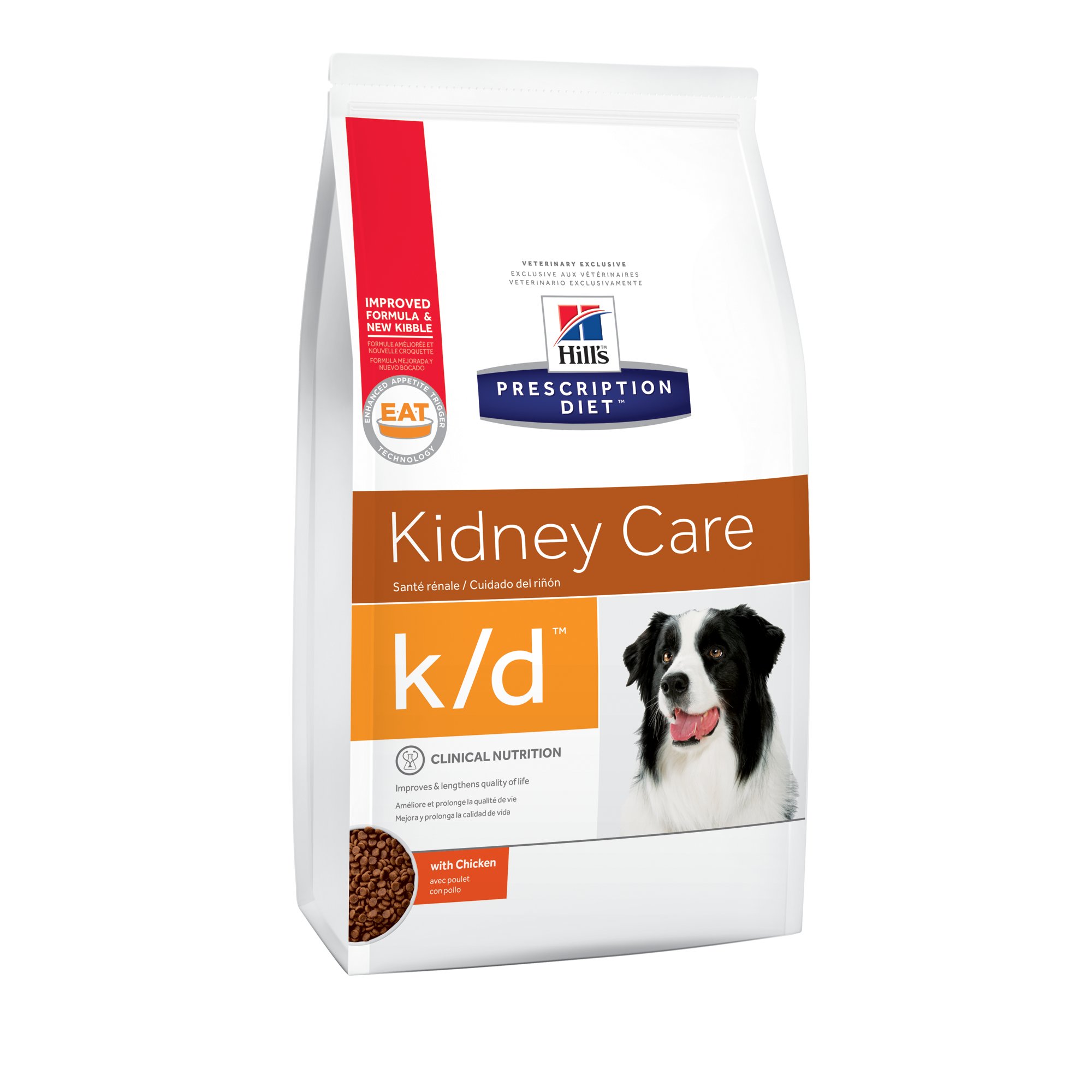 Hill's Prescription Diet k/d Kidney Care Chicken Flavor Dry Dog Food