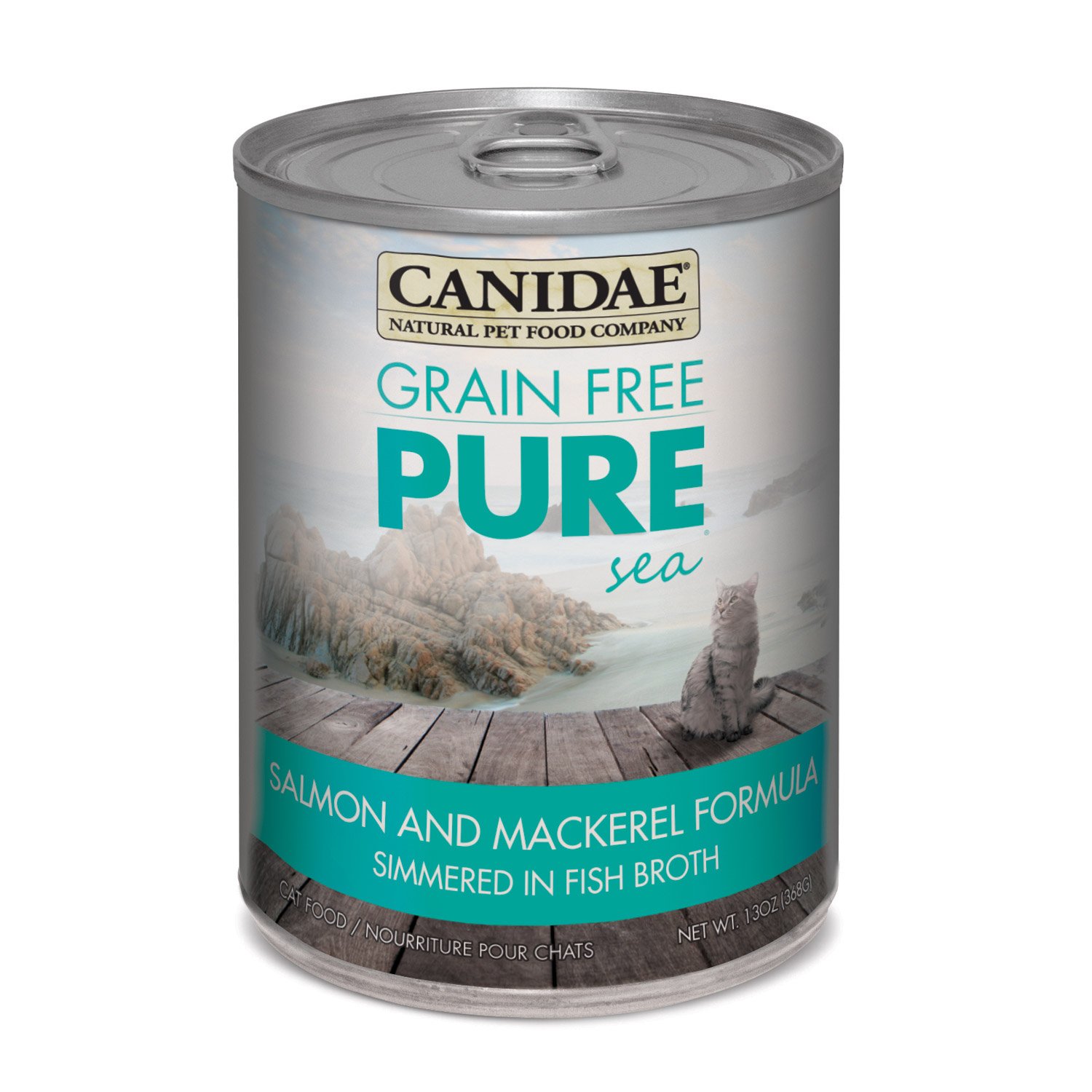 UPC 640461033249 product image for Canidae Grain Free Pure Sea Salmon & Mackerel Canned Cat Food, 13 oz. | upcitemdb.com