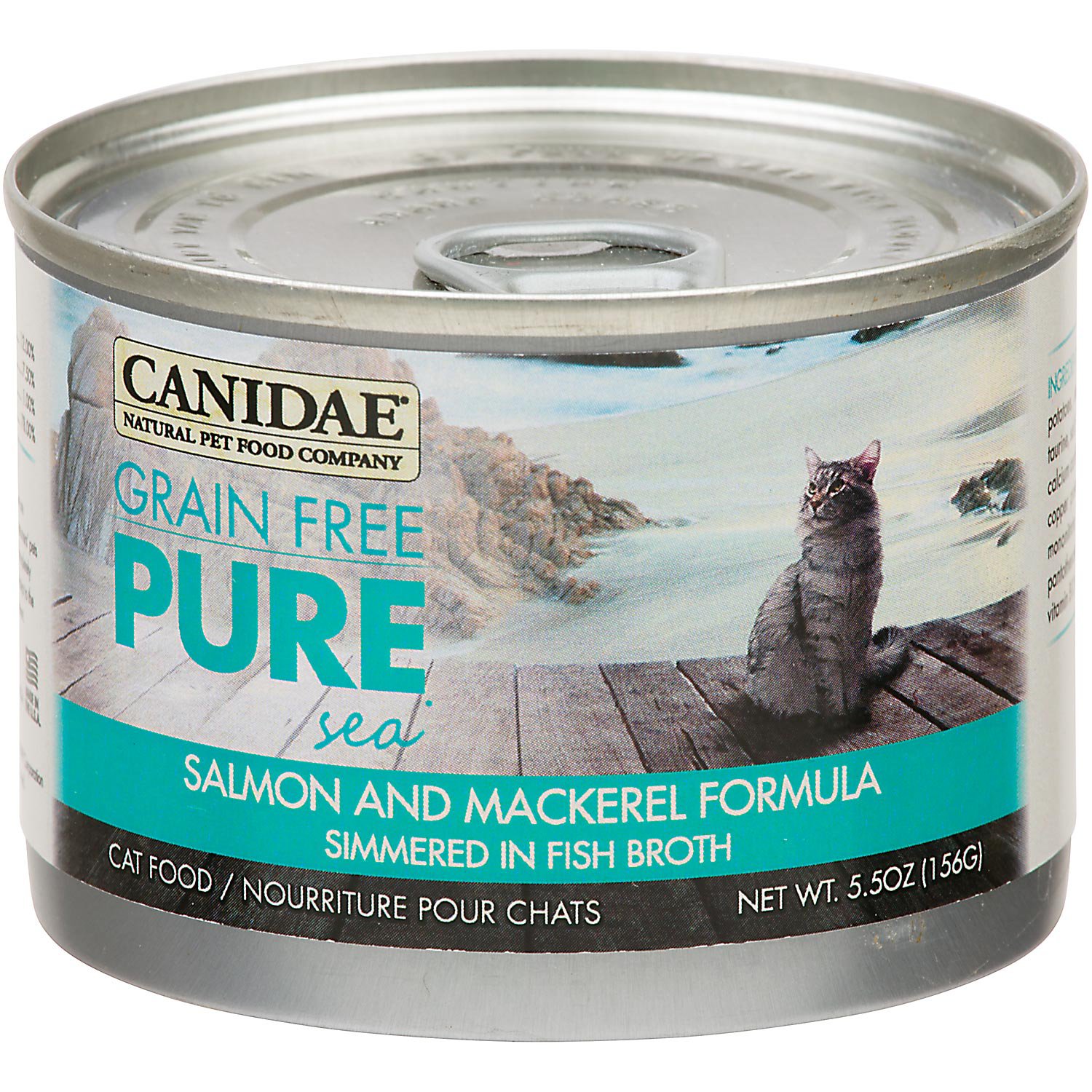 UPC 640461033270 product image for Canidae Grain Free Pure Sea Salmon & Mackerel Canned Cat Food, 5.5 oz. | upcitemdb.com