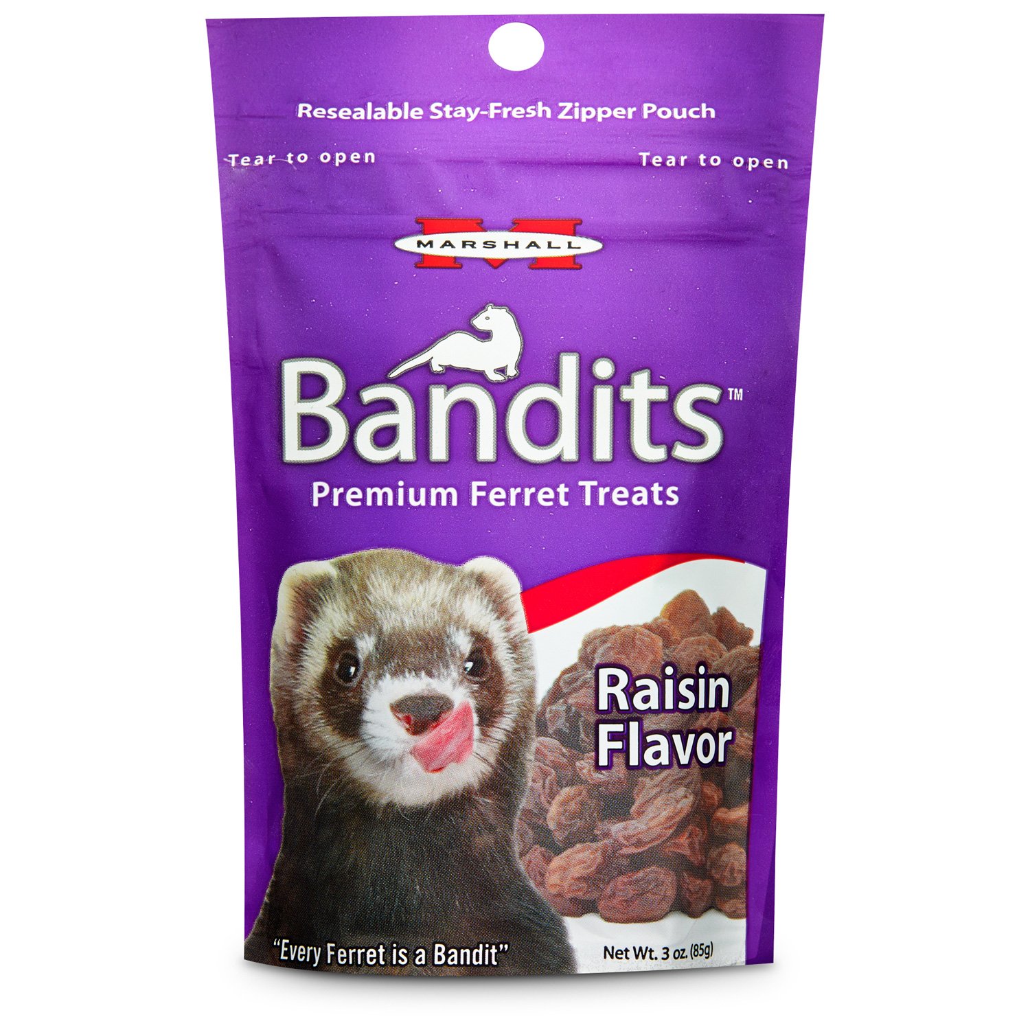 thumbnail image 2 of Bandit Treats For Ferrets - Banana - 3 Oz 2 of 11