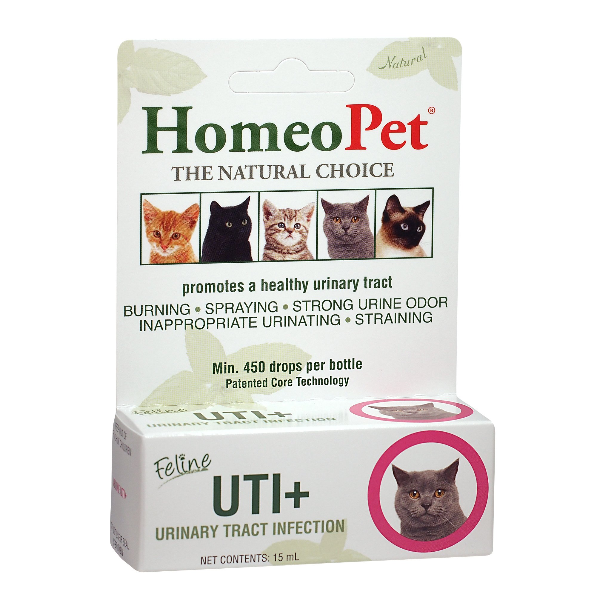 Homeopet Feline Urinary Tract Infection Supplement 15 Ml - 