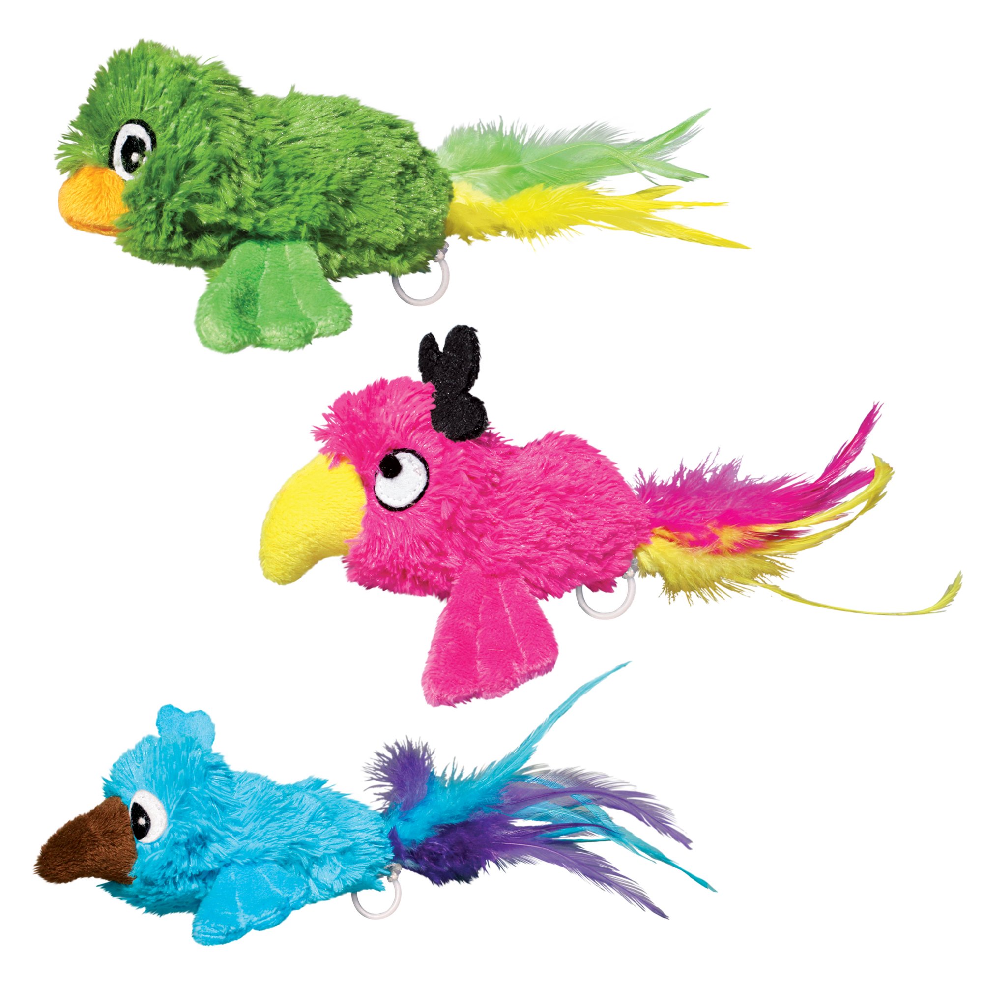 UPC 035585450643 product image for KONG Active Buzzies Birds Cat Toy, 9