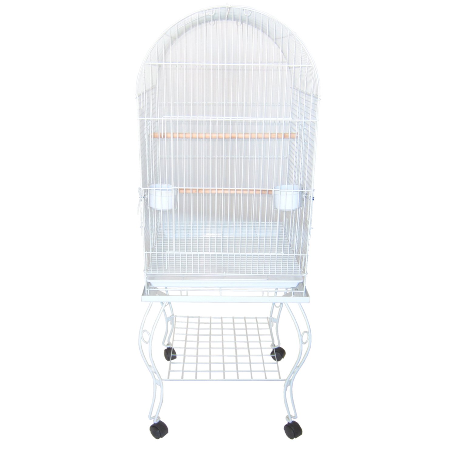 YML Dometop White Bird Cage Petco