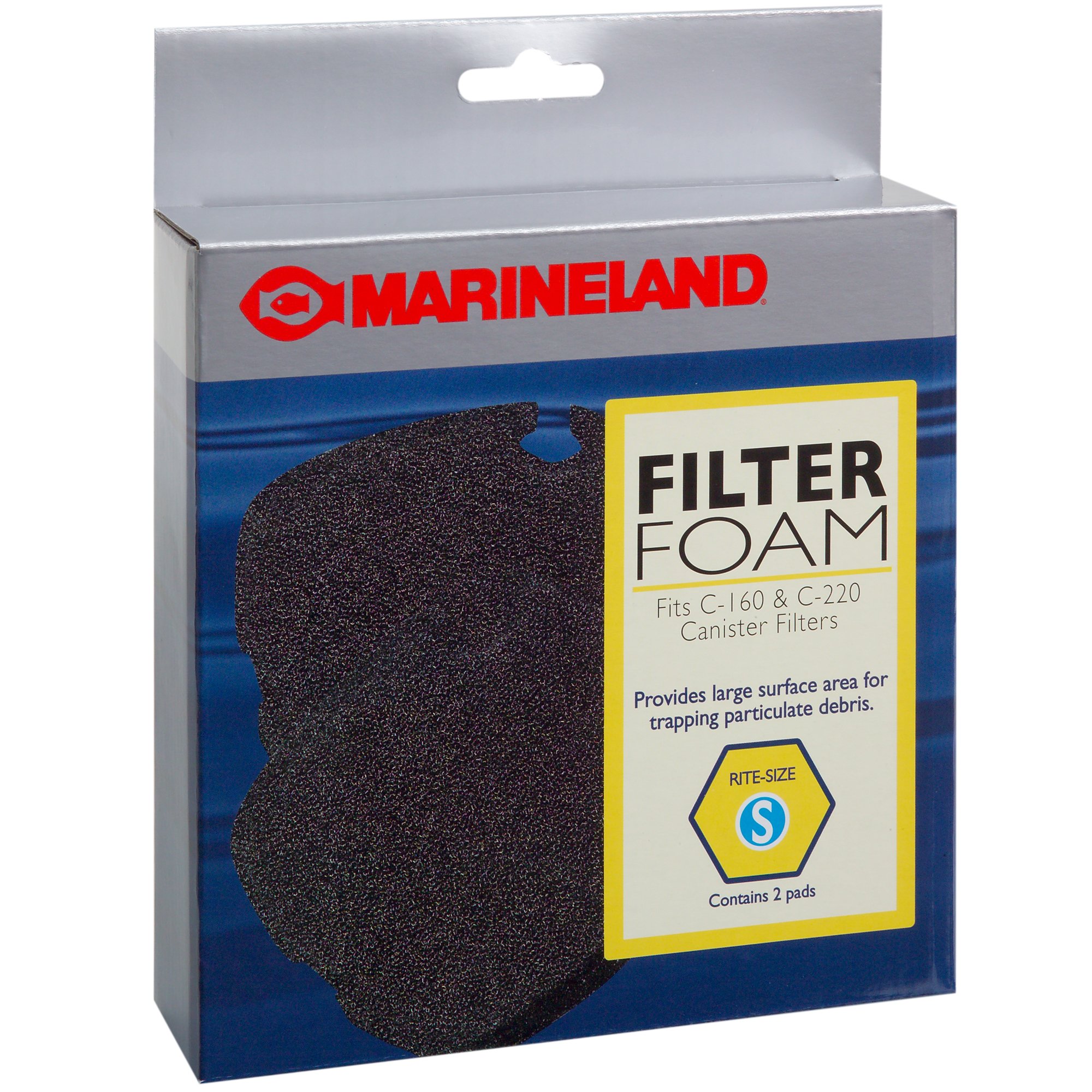 Marineland 2 PK Foam C160 & C220 Petco
