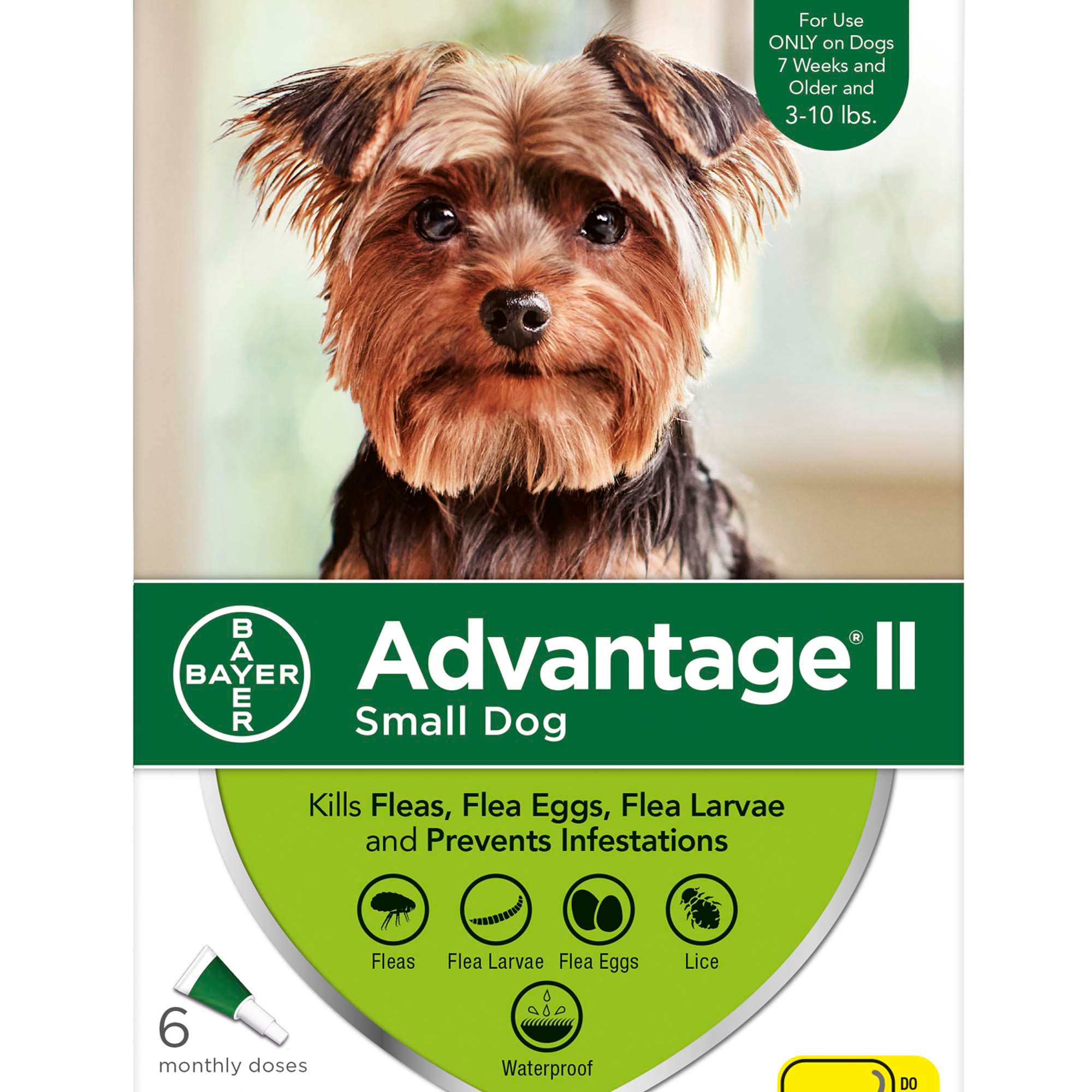 Advantage II OnceAMonth Topical Flea Treatment for Dogs & Puppies 3