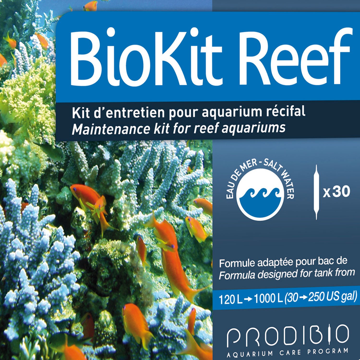 UPC 875295002332 product image for Hydor Prodibio Biokit Reef Maintenance Kit, Pack of 30 Vials | upcitemdb.com