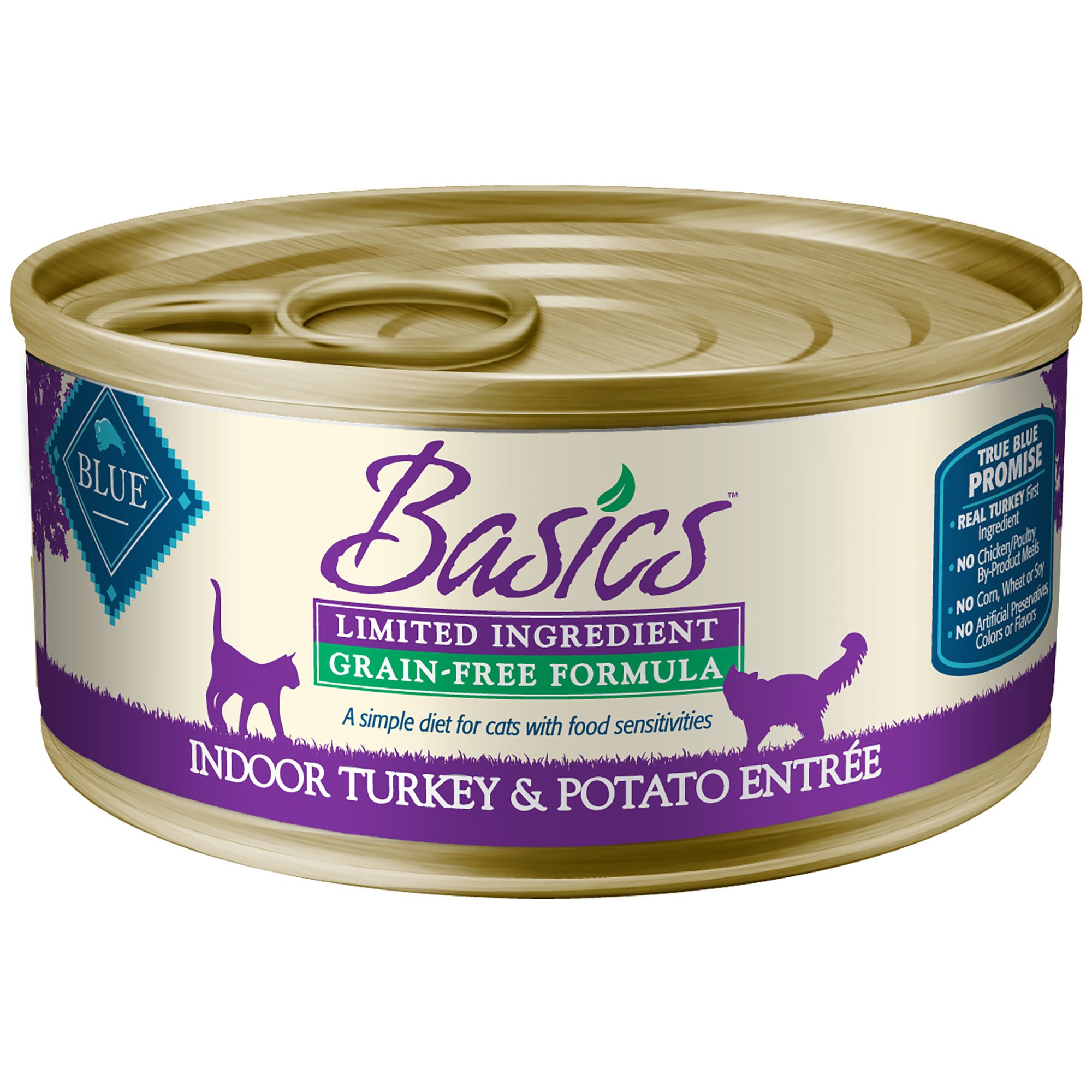 Blue Buffalo Blue Basics Adult Grain-Free Turkey And Potato Entree Wet