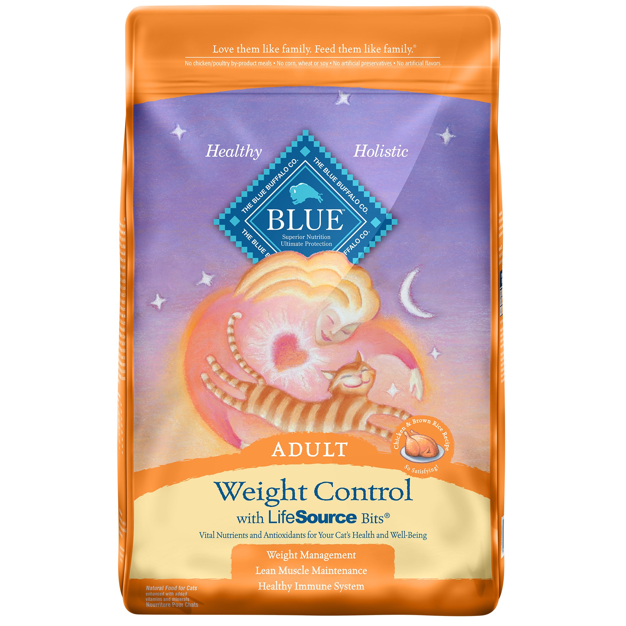 Blue Buffalo Blue Weight Control Adult Chicken & Brown Rice Recipe Dry