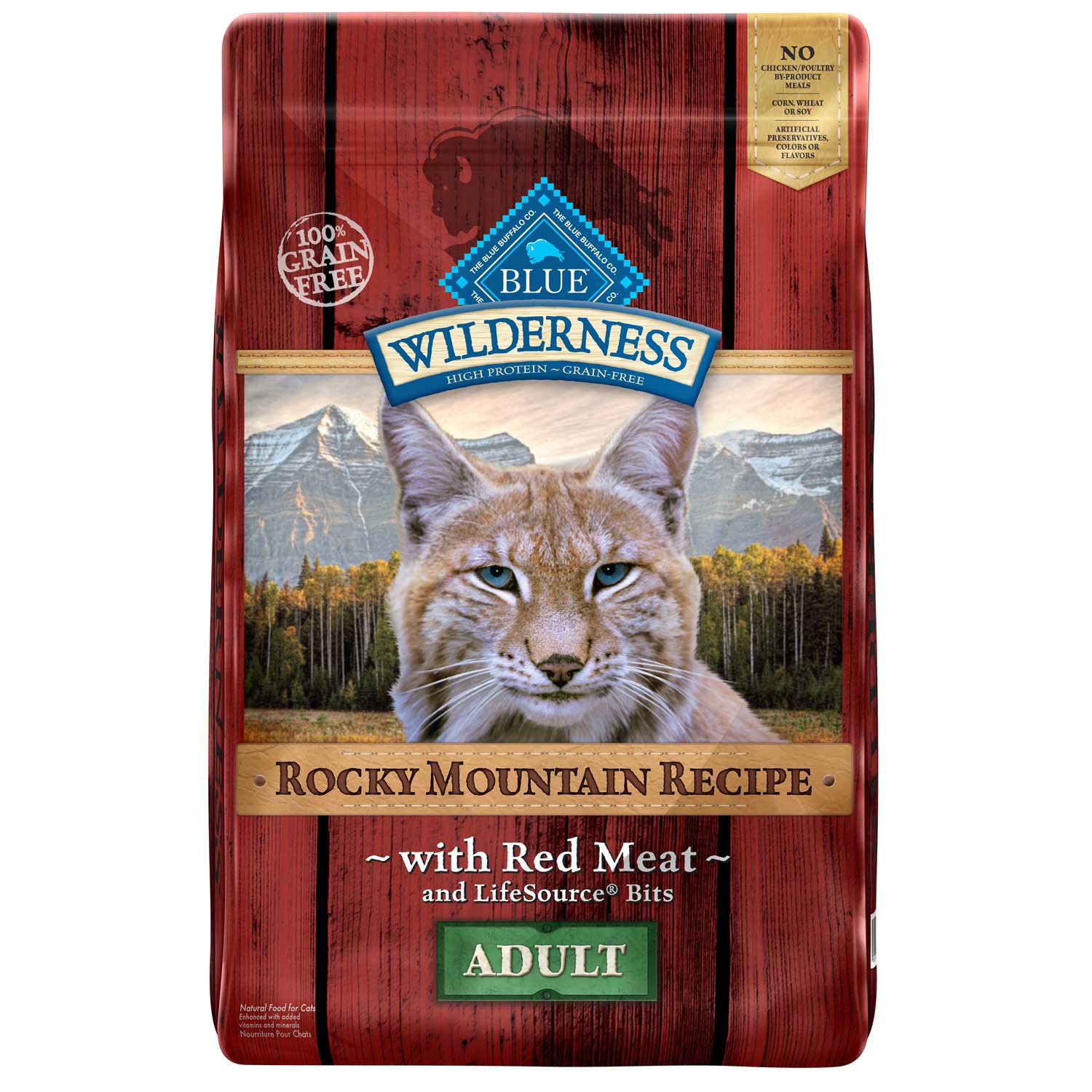 Blue Buffalo Blue Wilderness Rocky Mountain Recipe Adult Red Meat Dry