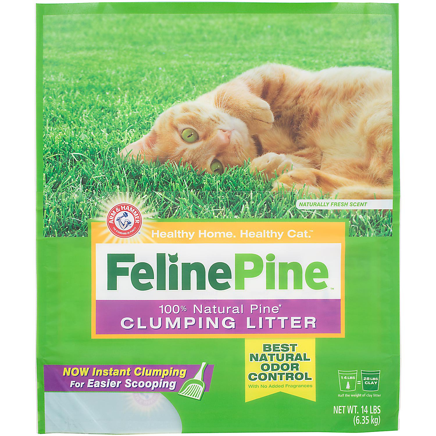 Feline Pine Natural Clumping Cat Litter Petco