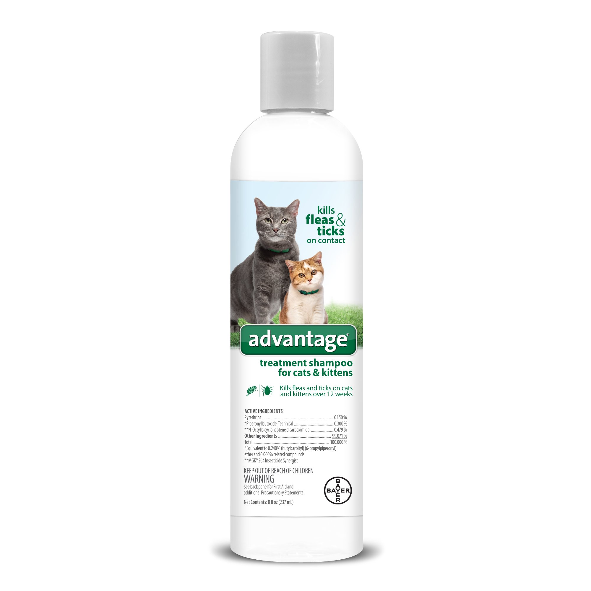 advantage cat flea shampoo