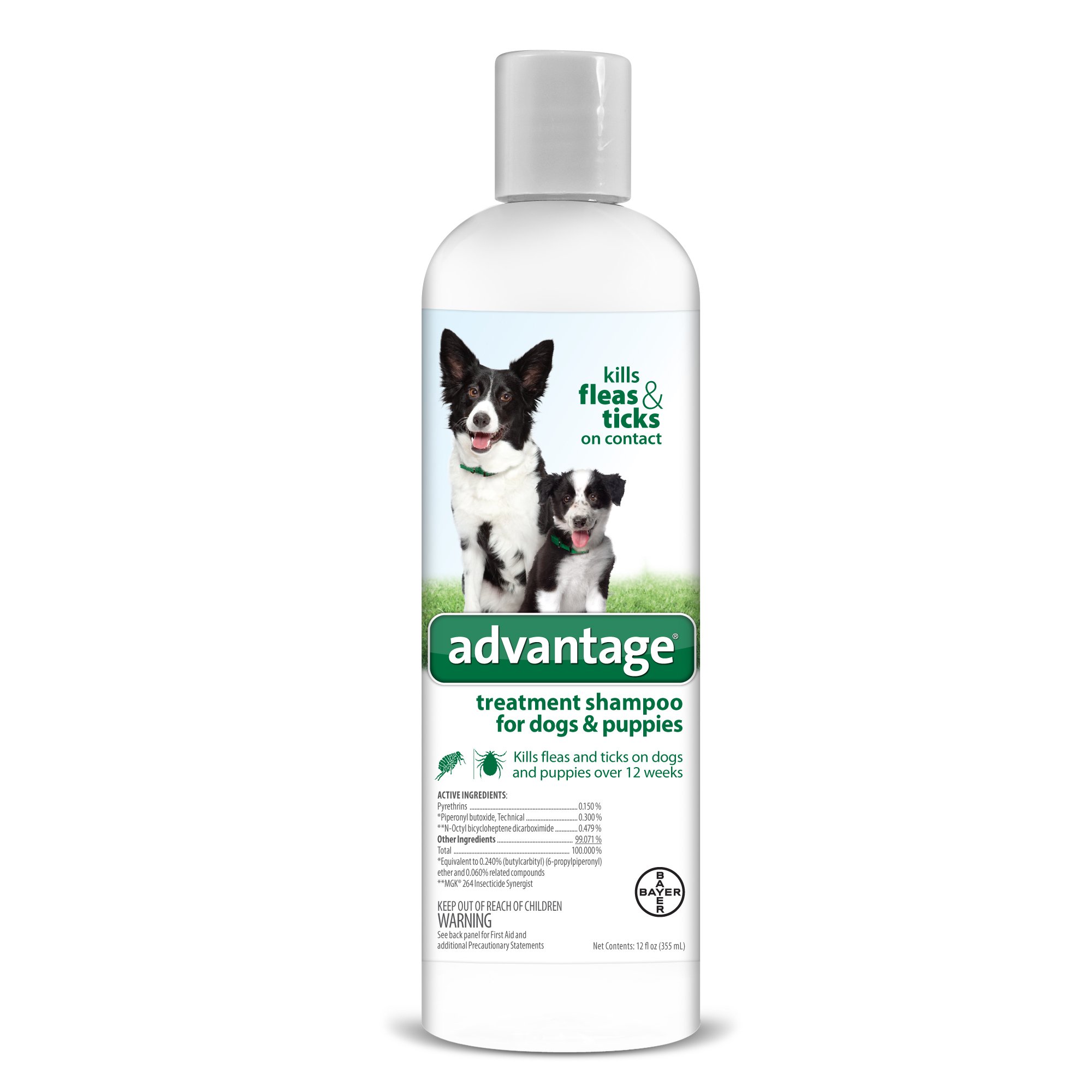 Advantage Flea & Tick Treatment Shampoo for Dogs & Puppies