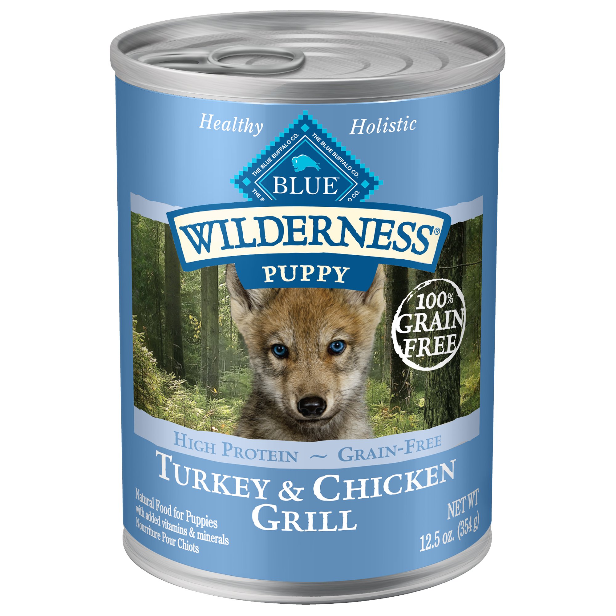 Blue Buffalo Blue Wilderness Puppy Turkey & Chicken Grill Wet Dog Food