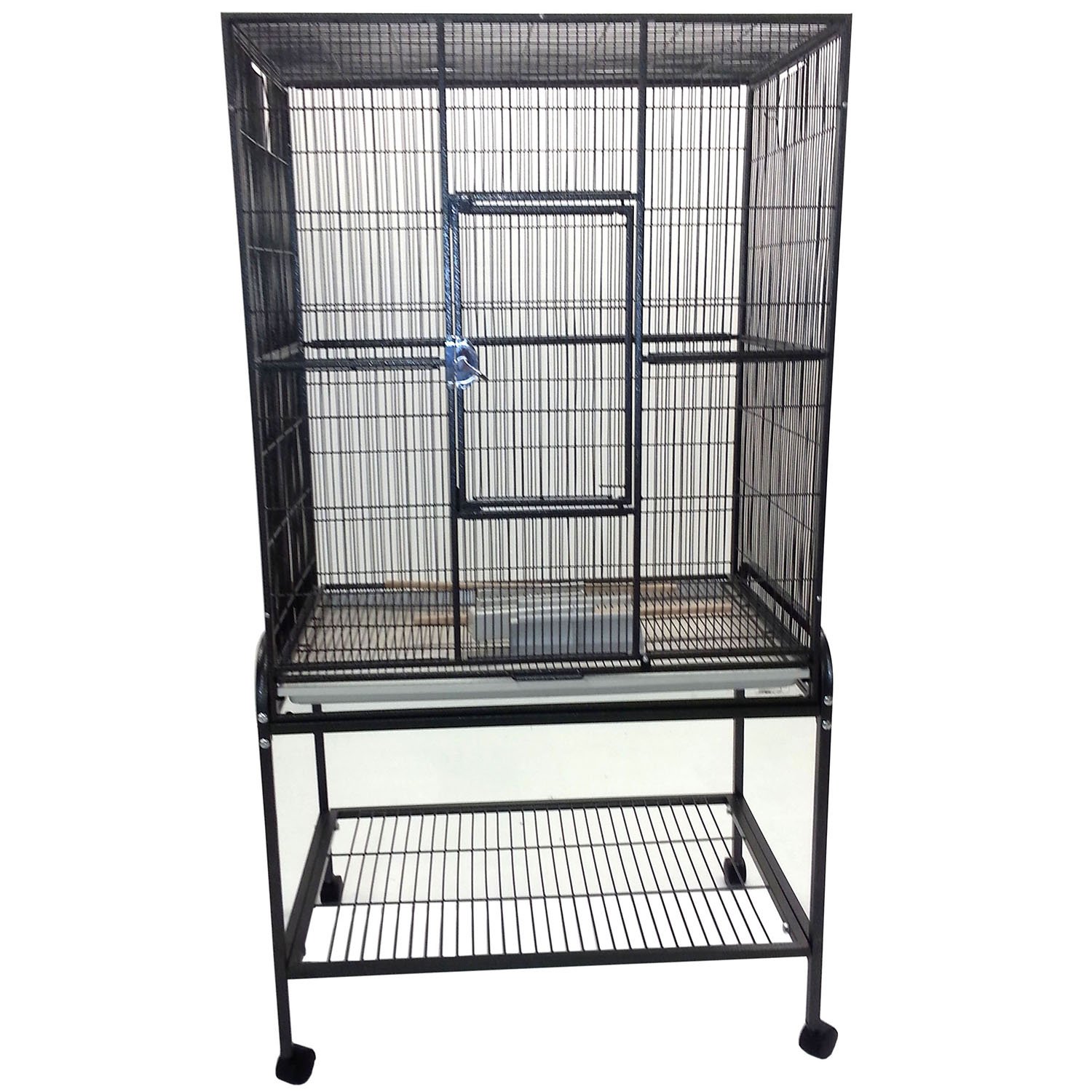 A&E Cage Company Flight Bird Cage in Black Petco