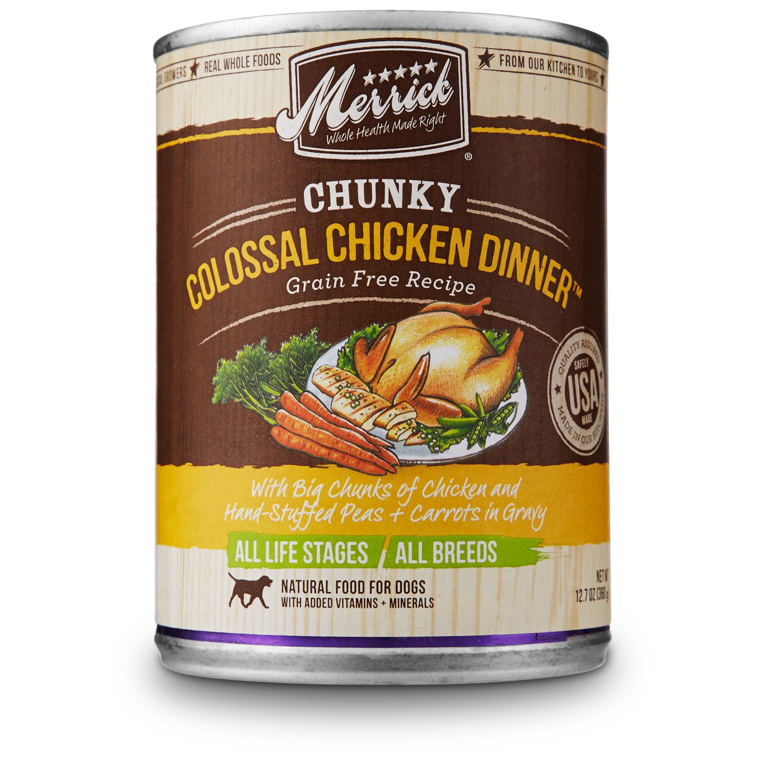 Merrick Chunky Colossal Chicken Dinner Canned Dog Food | Petco