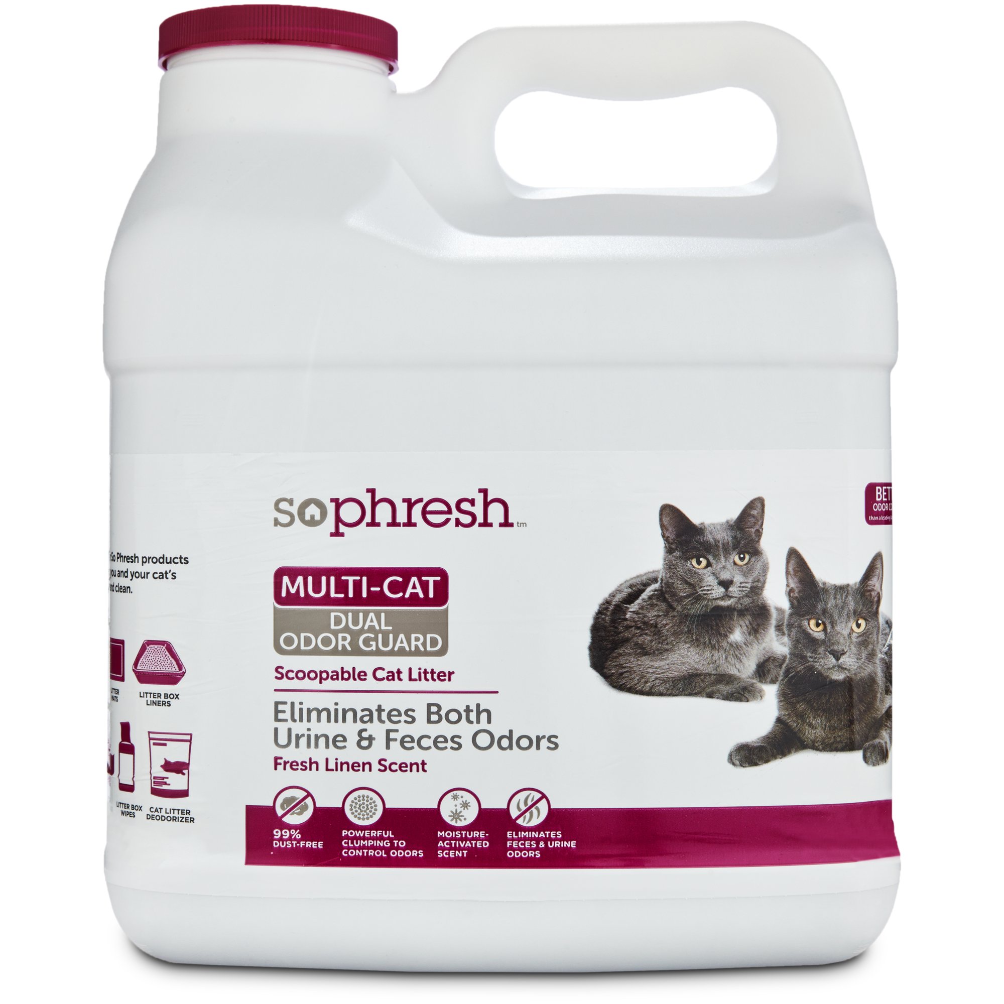 So Phresh Dual Odor Guard Scoopable Cat Litter Petco