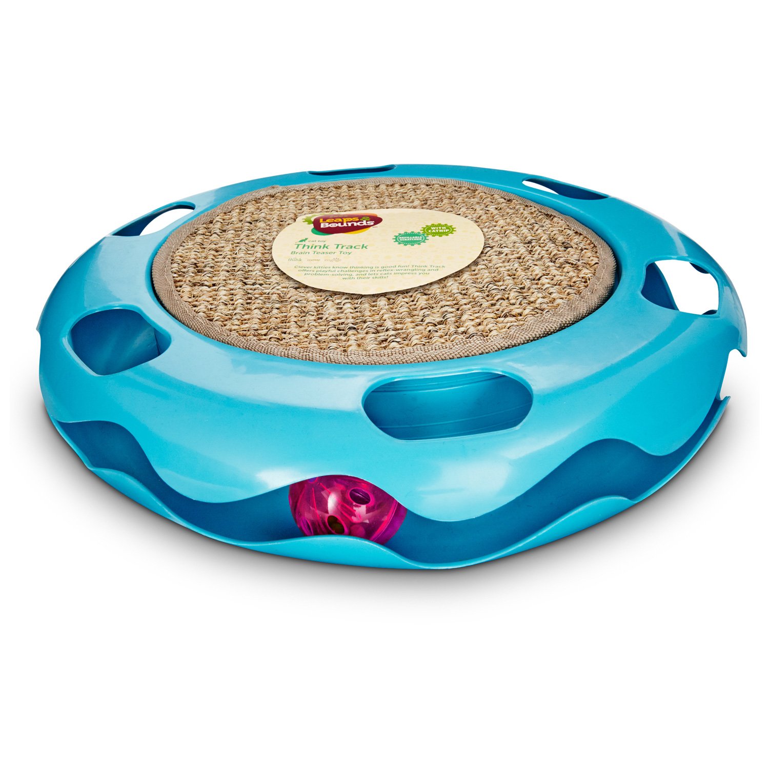 Leaps Bounds Cat Track Cat Toy With Sisal Mat Petco