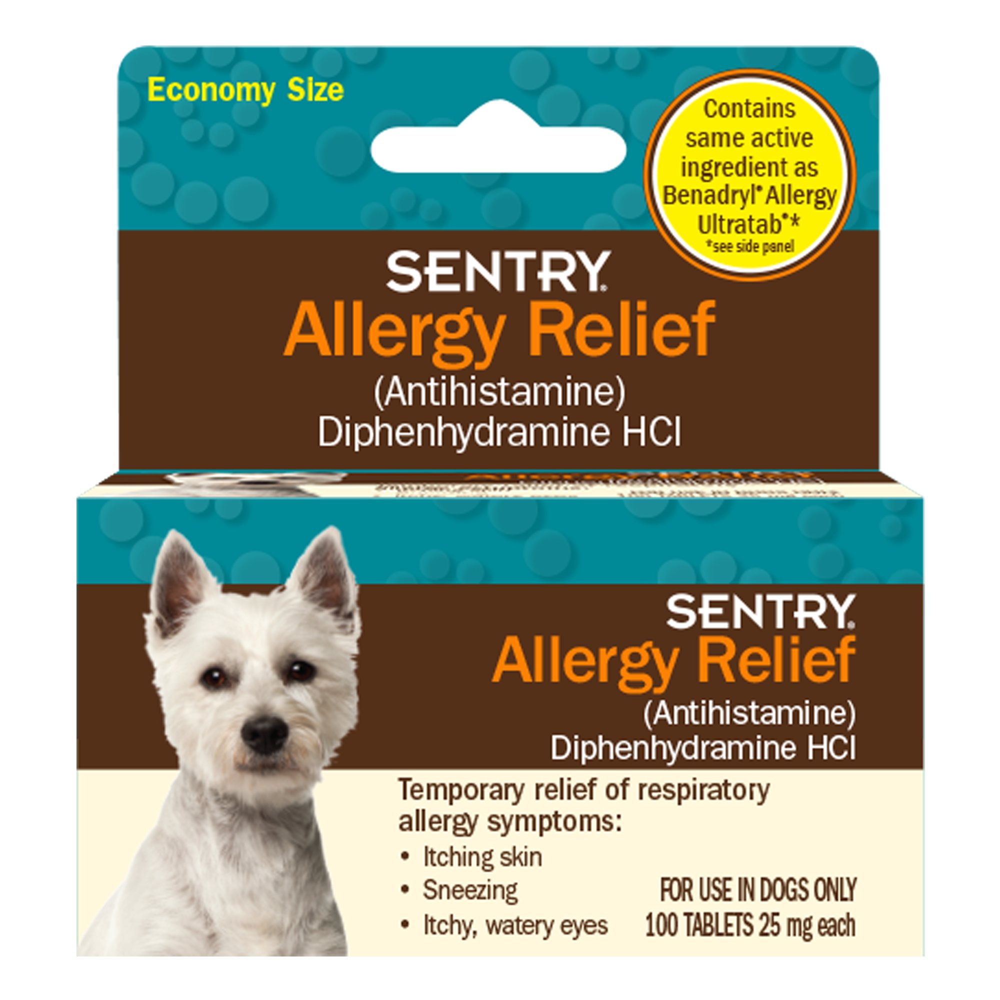 Sentry Allergy Relief Dog Tablets | Petco