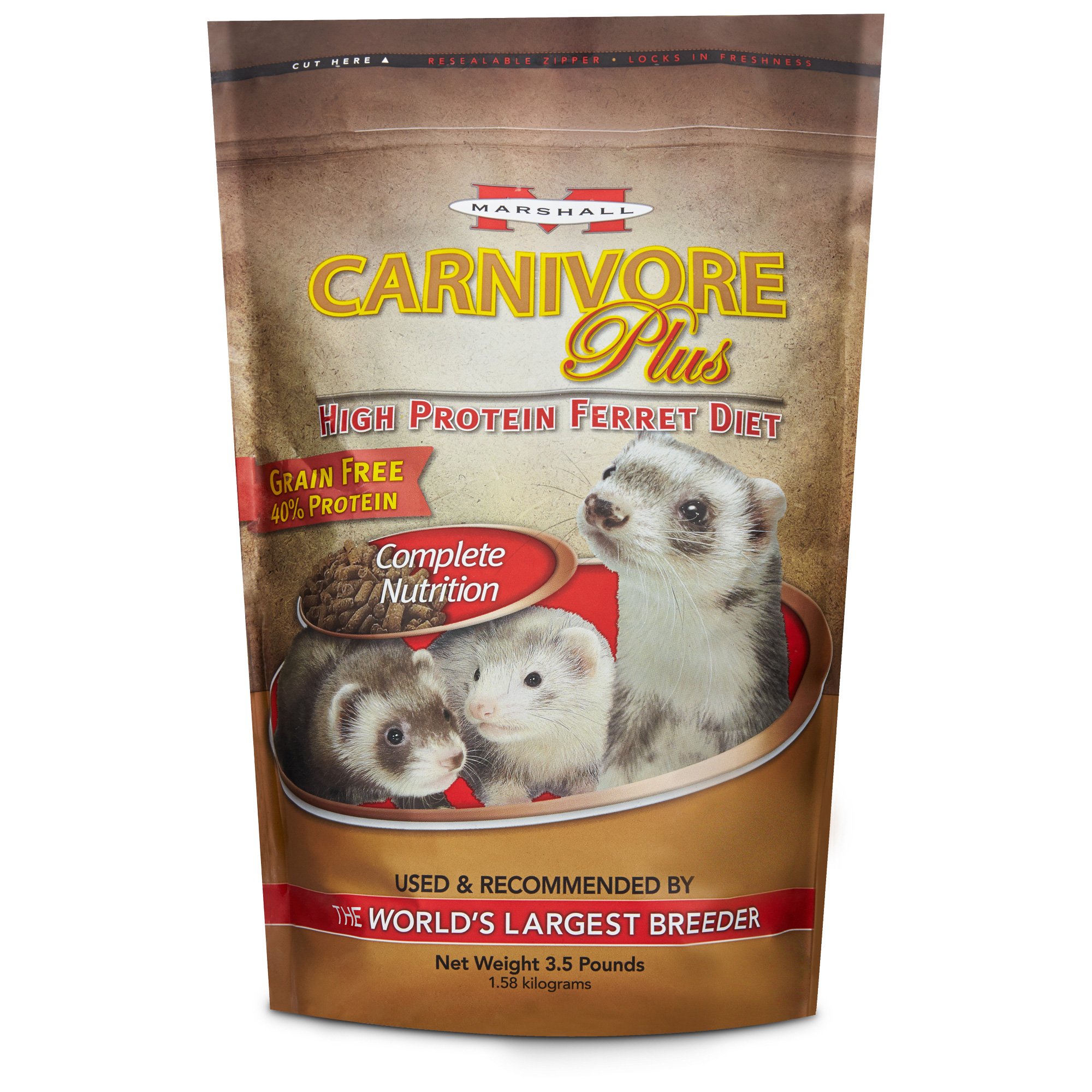 Marshall Pet Products Carnivore Plus Ferret Diet | Petco