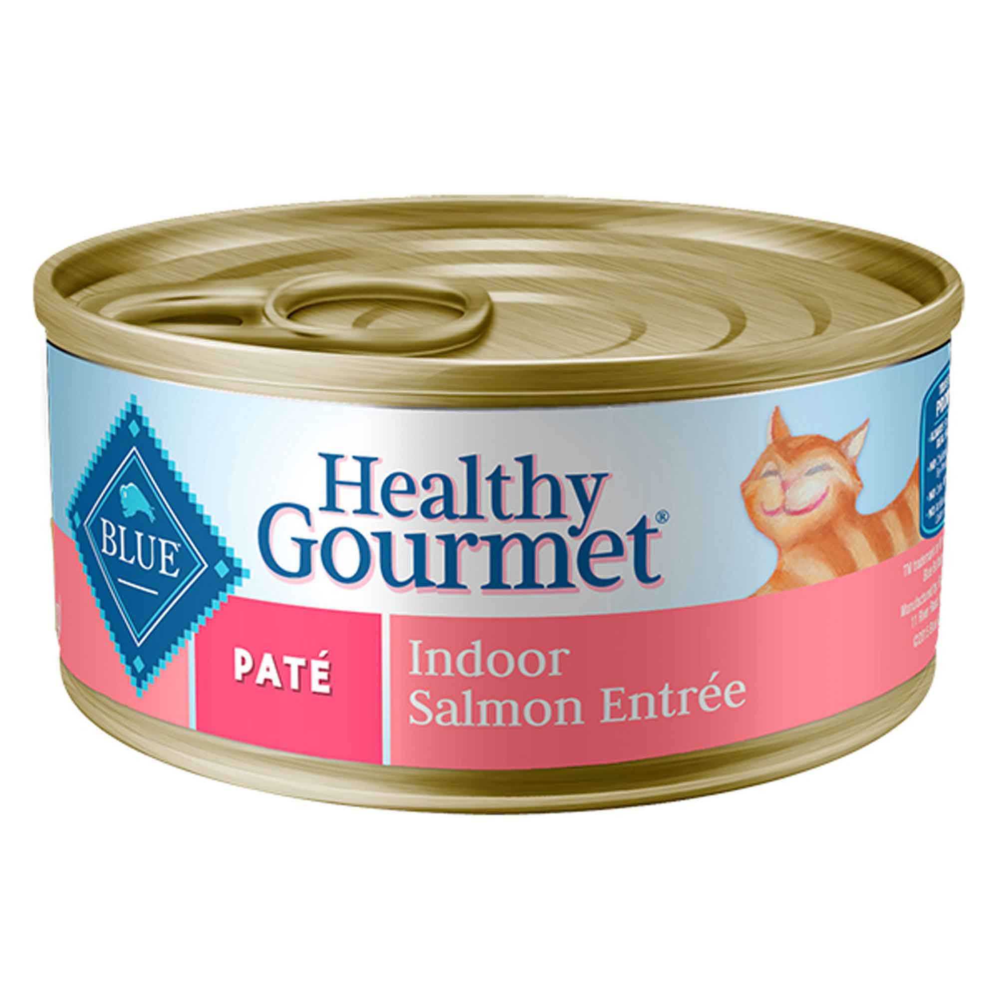 Blue Buffalo Blue Healthy Gourmet Pate Indoor Salmon Adult ...