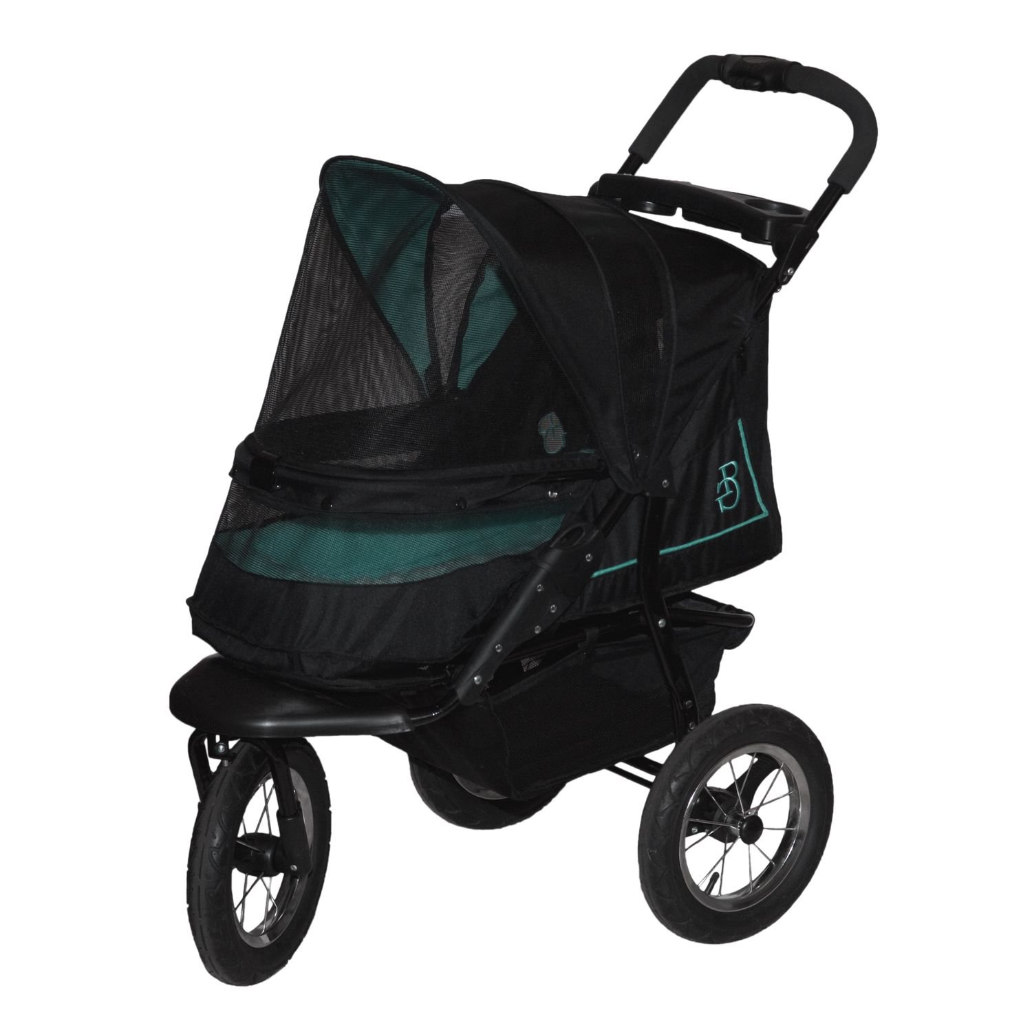 Pet Gear NV NoZip Pet Stroller in Sky Line  Petco