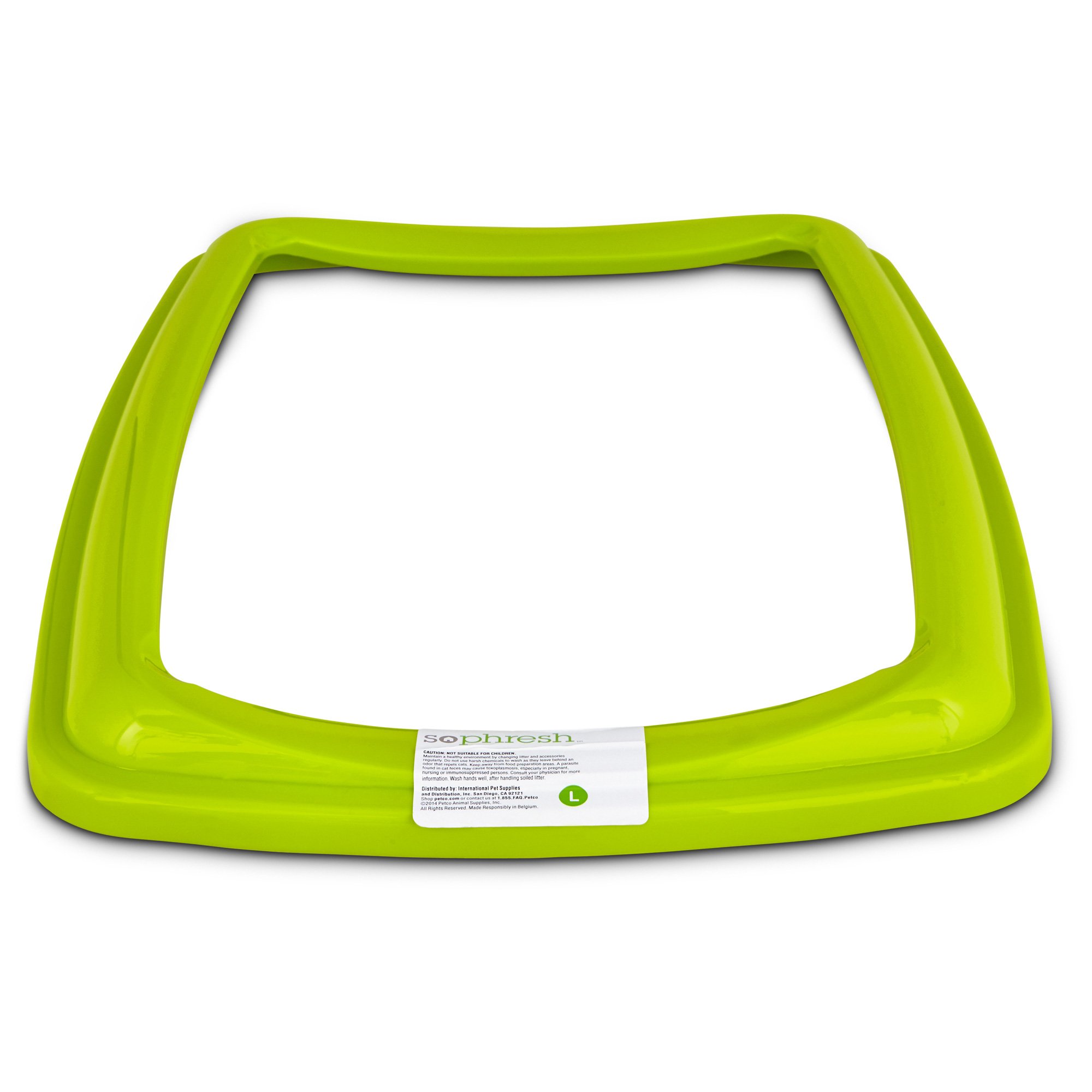 So Phresh Lime Green Large Open Litter Box Rim | Petco