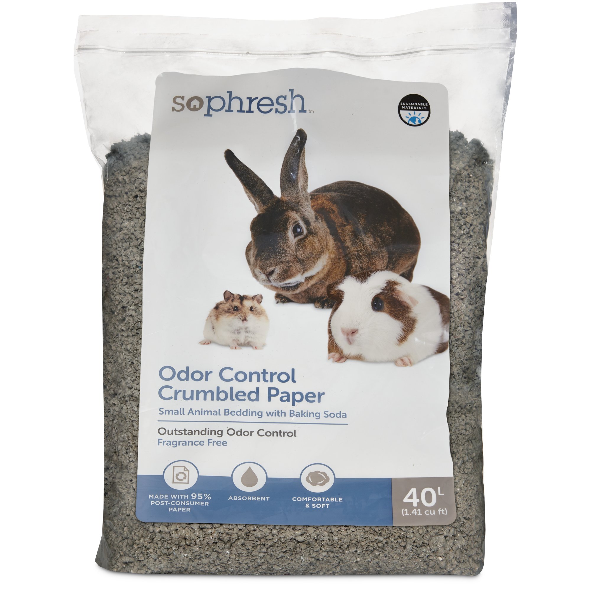 UPC 800443974827 product image for So Phresh Crumbled Paper Small Animal Bedding, 40L, 40 L | upcitemdb.com