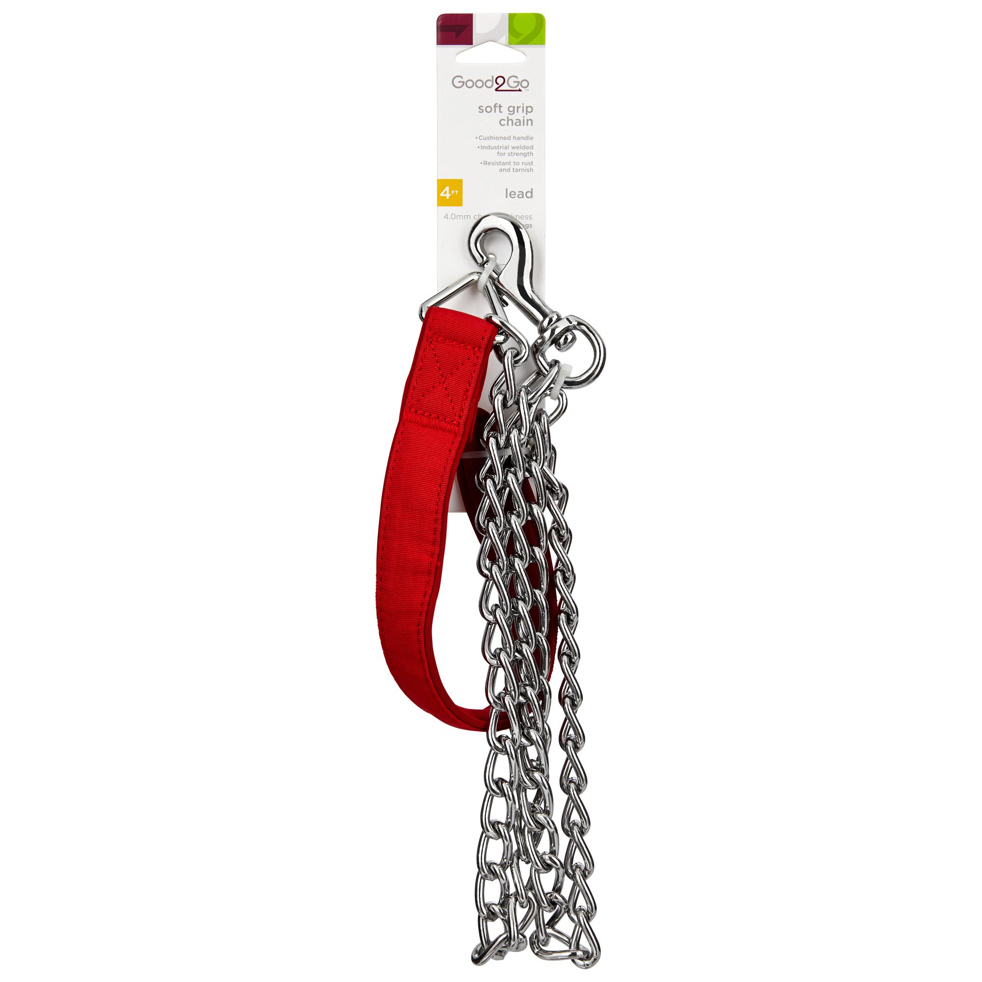 Good2Go Soft Grip Chain Dog Leash | Petco