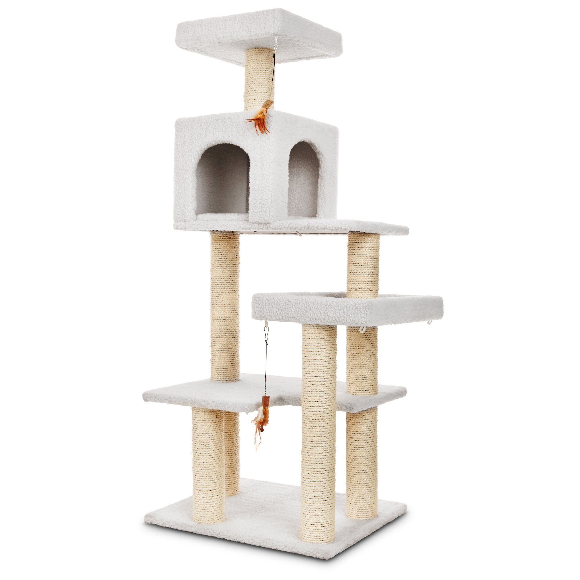 You &amp; Me Scratch &amp; Snooze Station Cat Tree Petco