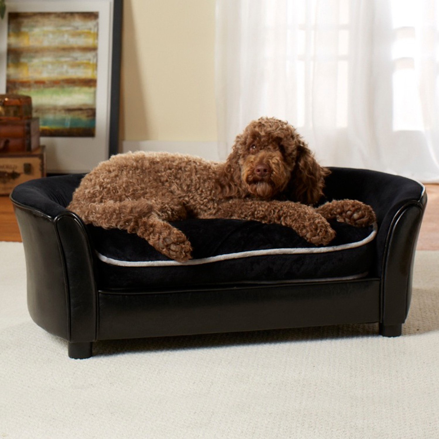 Enchanted Home Pet Ultra Plush Panache Sofa Dog Bed Petco